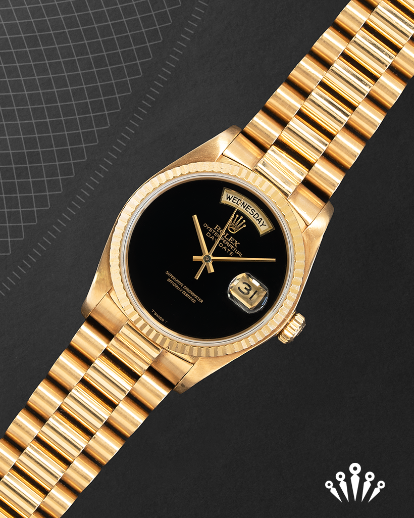 Onyx dial day date sale
