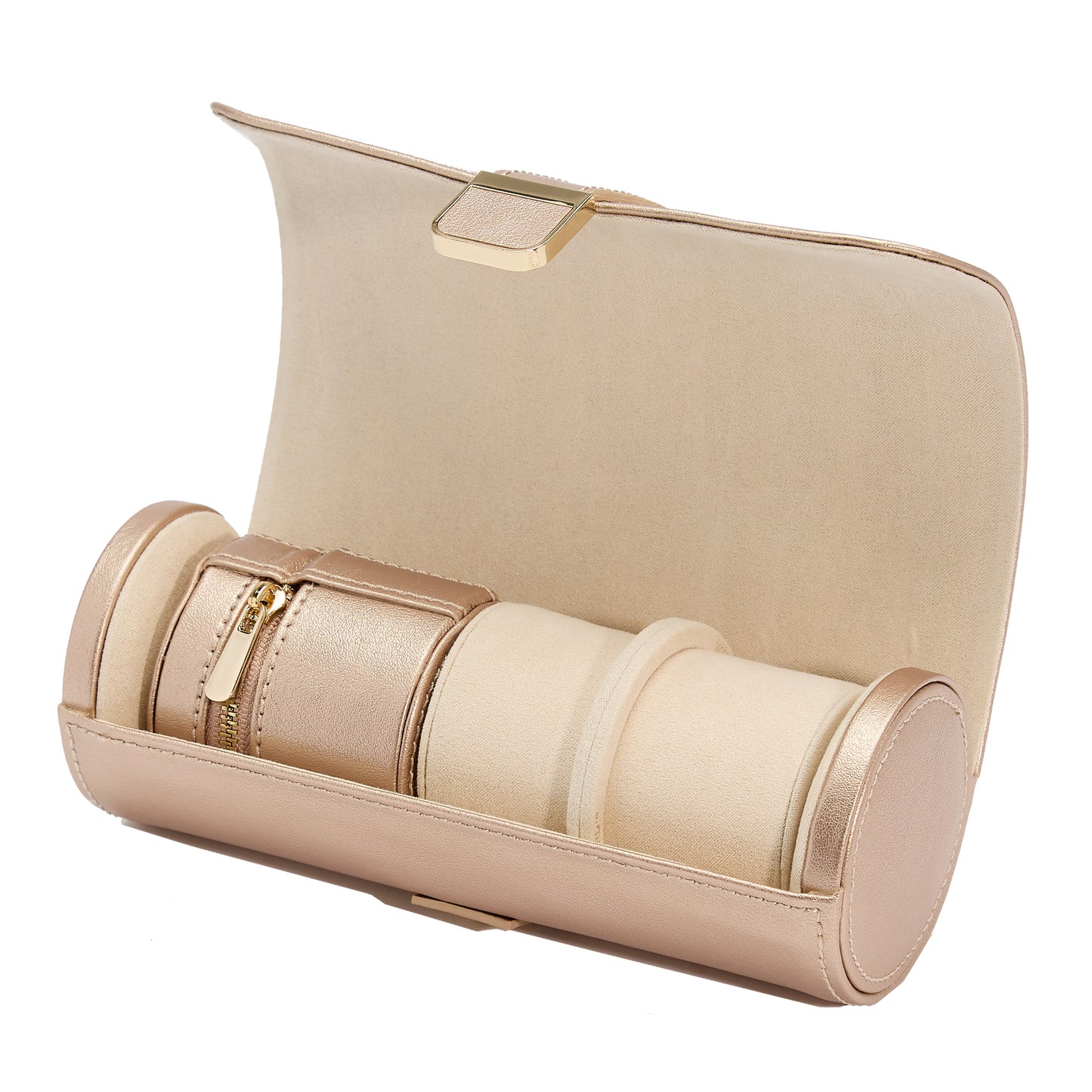 Palermo Double Watch Roll with Jewellery Pouch