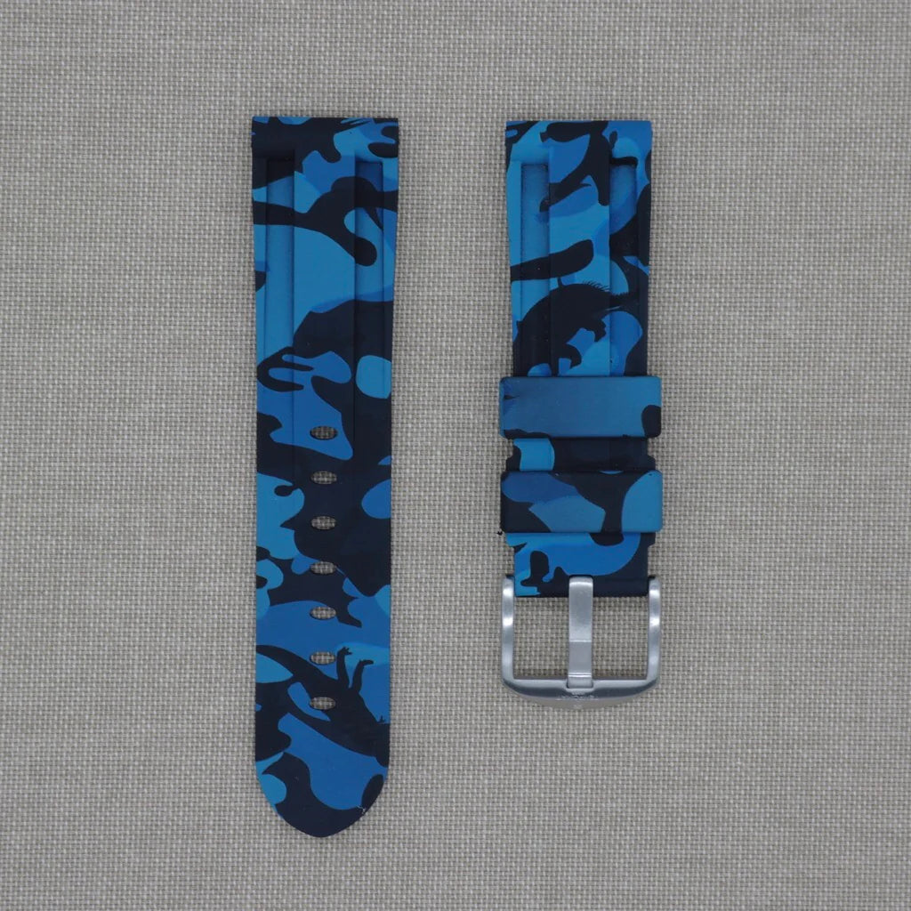 Camo rubber 2025 watch strap