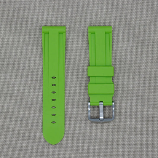 Tempomat- 24mm Lime Rubber Strap
