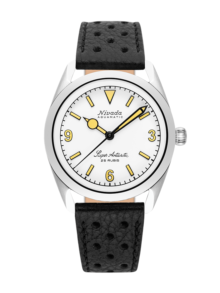 Nivada Grenchen Super Antarctic 3.6.9 White - Beige Luminova