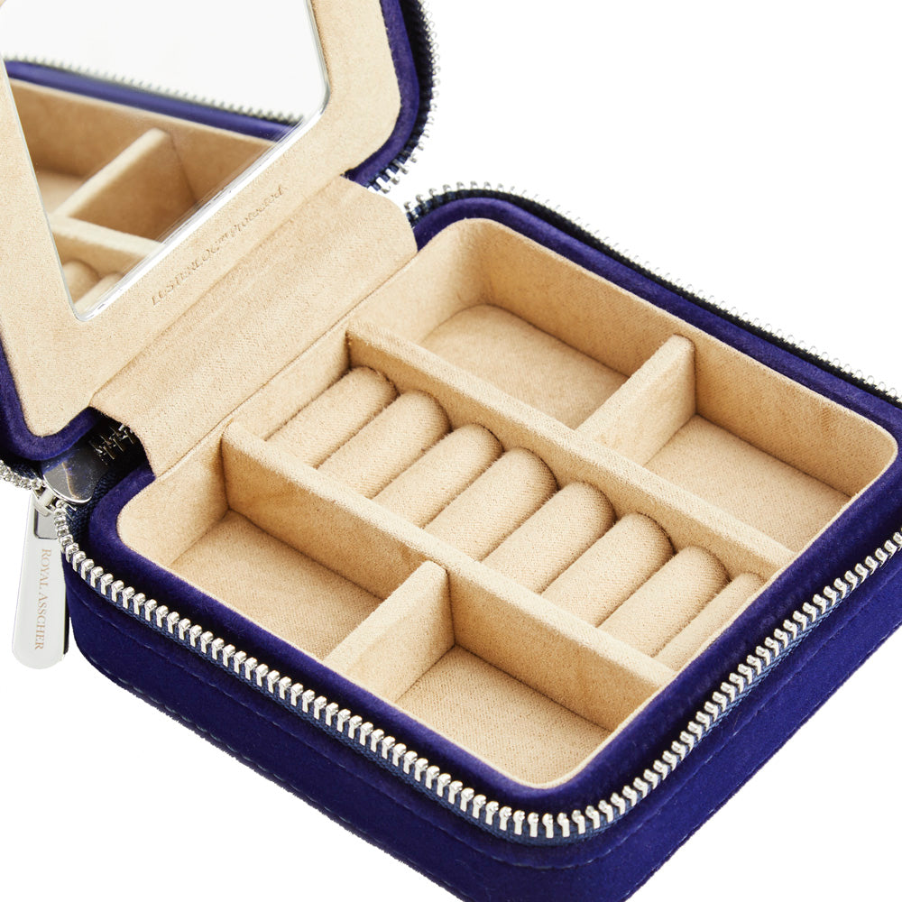 Royal Asscher Square Jewelry Zip Case