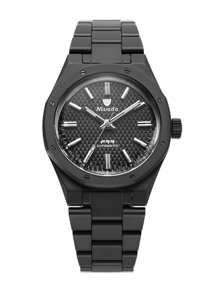 Nivada Grenchen F77 Ceramic Black