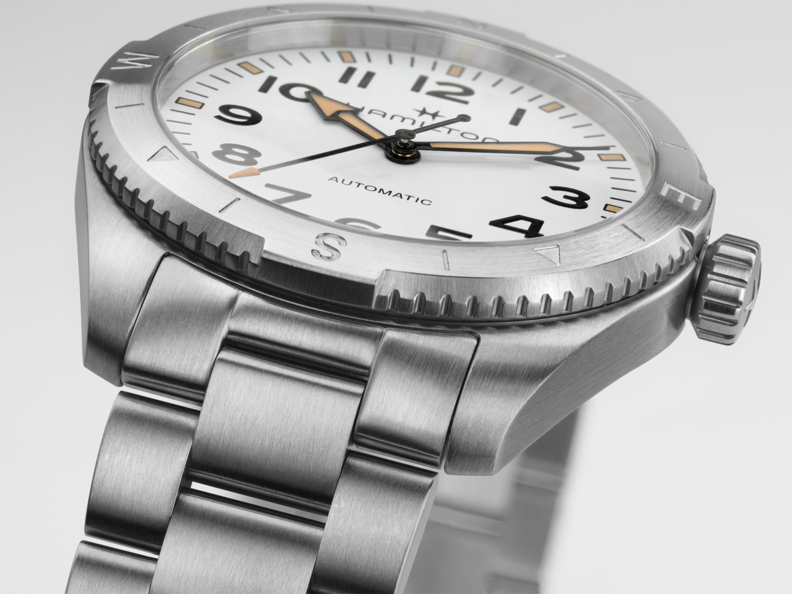 Hamilton Khaki Field Expedition 41mm Automatic White DIal