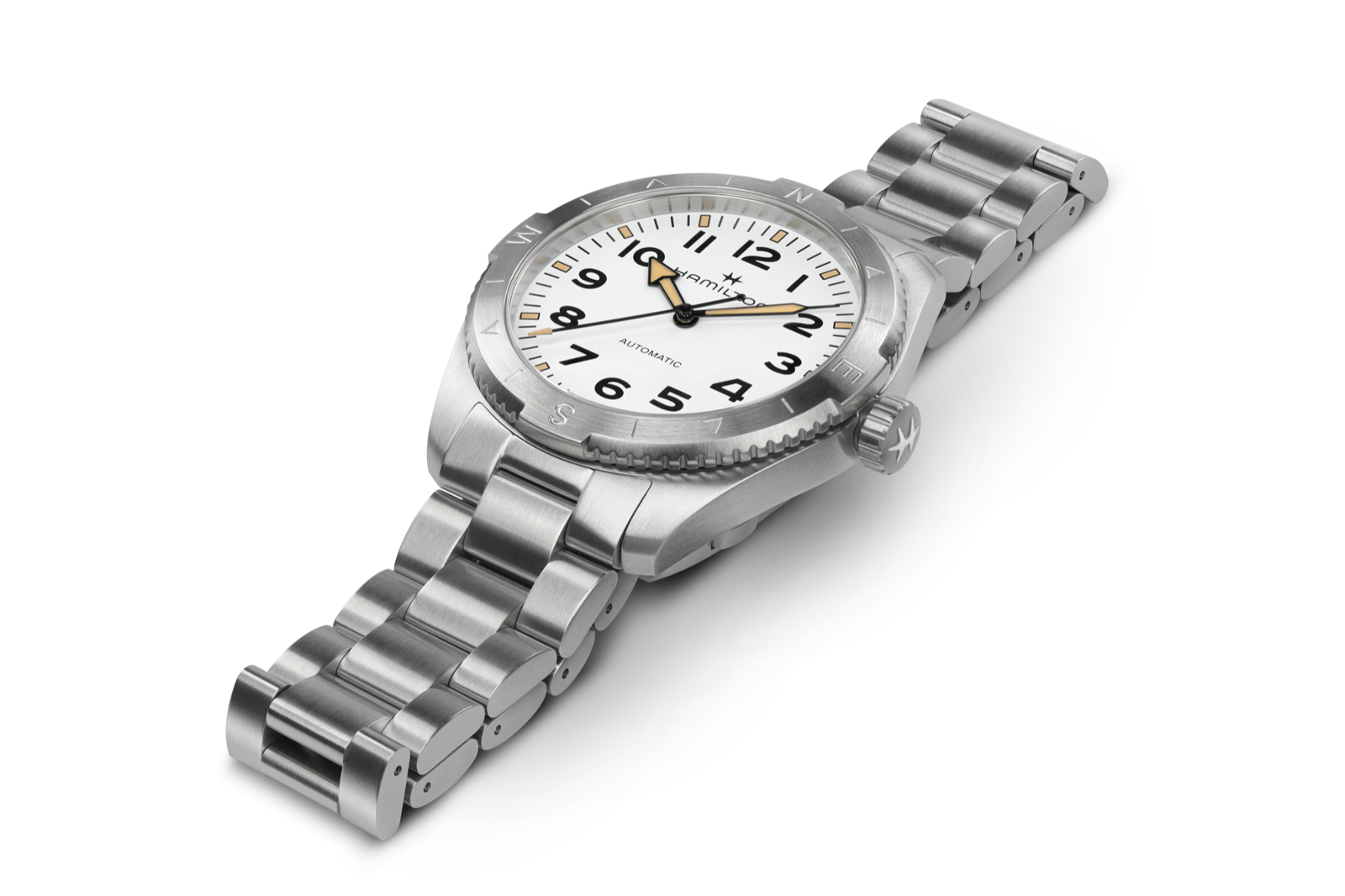 Hamilton Khaki Field Expedition 41mm Automatic White DIal