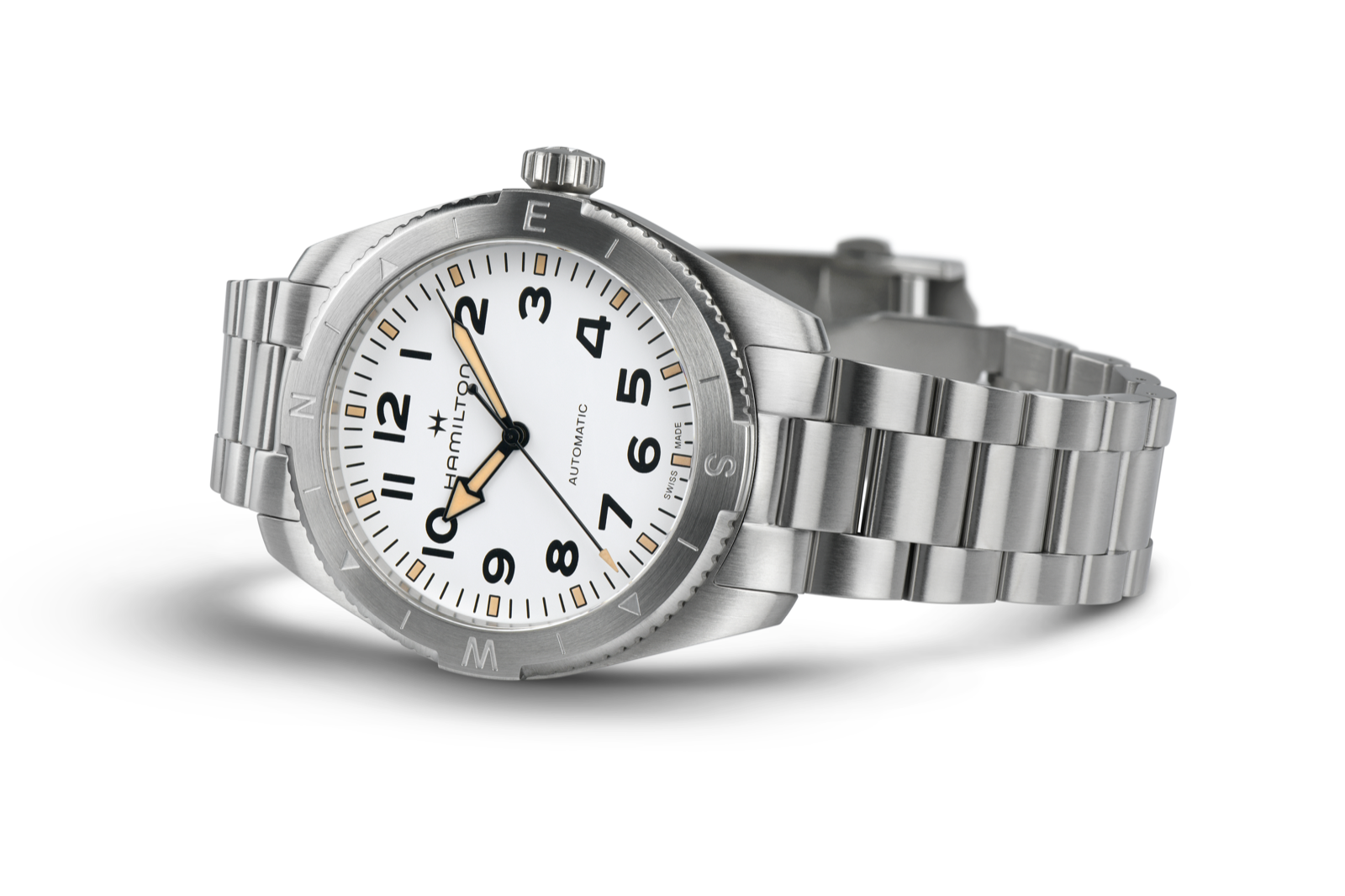 Hamilton Khaki Field Expedition 41mm Automatic White DIal