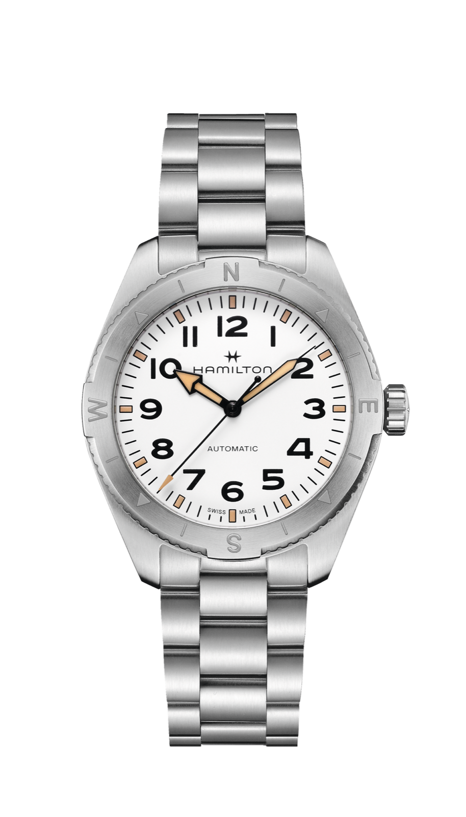 Hamilton Khaki Field Expedition 41mm Automatic White DIal