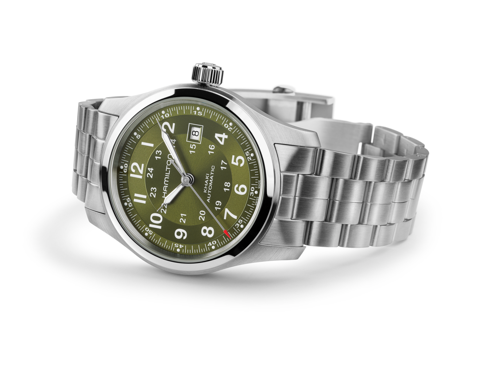 Hamilton Khaki Field 42mm Automatic Green Dial