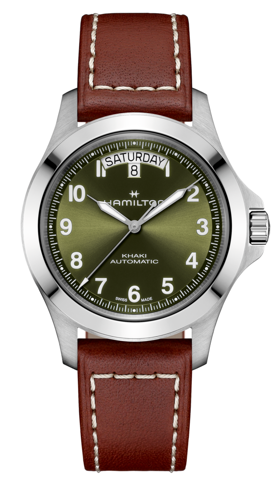 Hamilton Khaki Field King Day-Date Auto 40mm Green H64475560