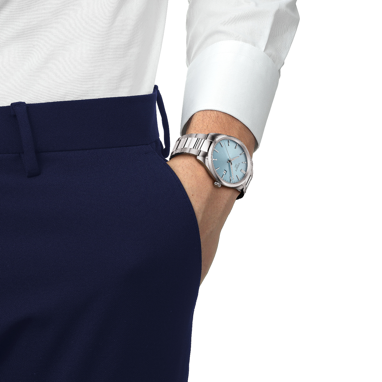 Tissot PR 100 Light Blue