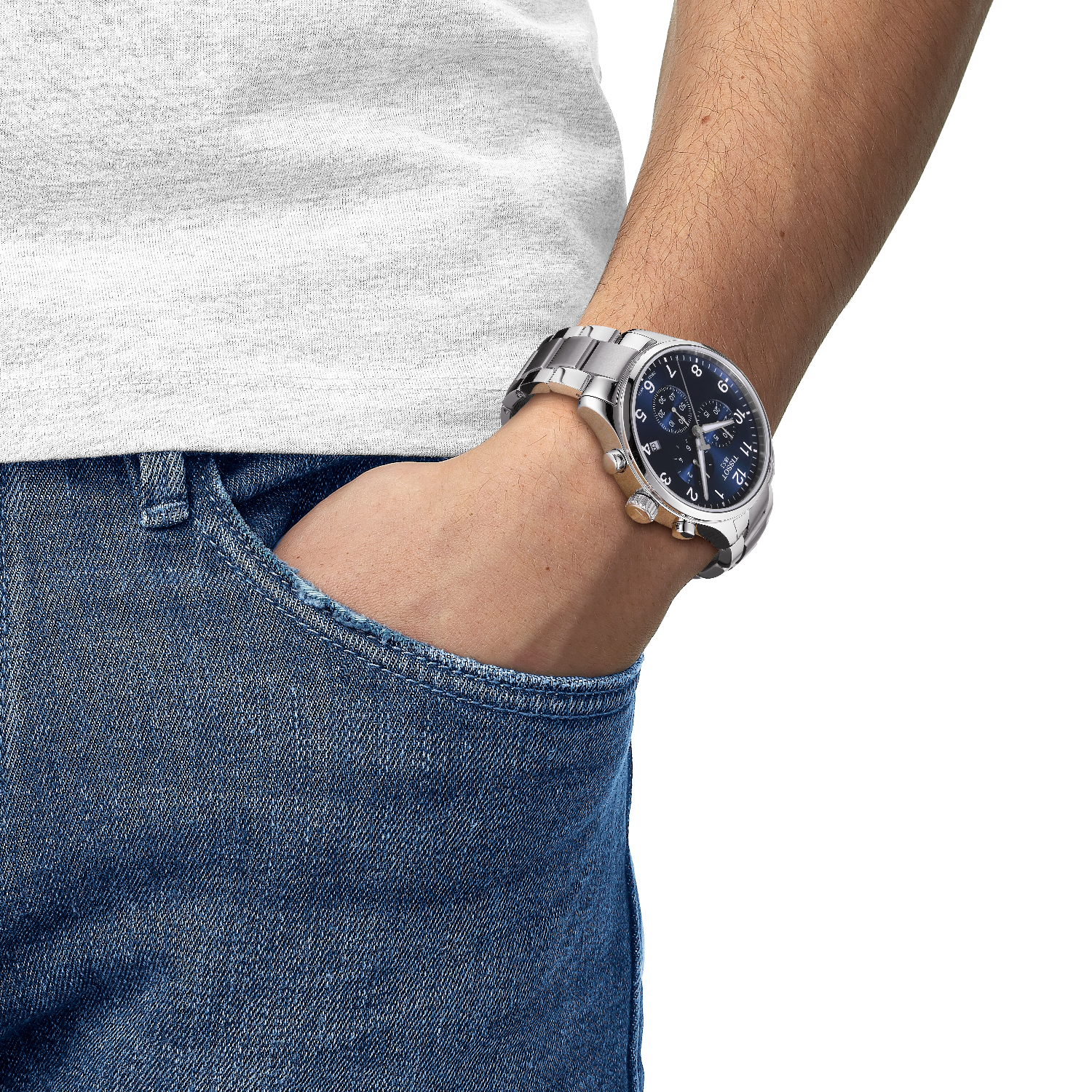 Tissot Chrono XL Classic Blue Dial