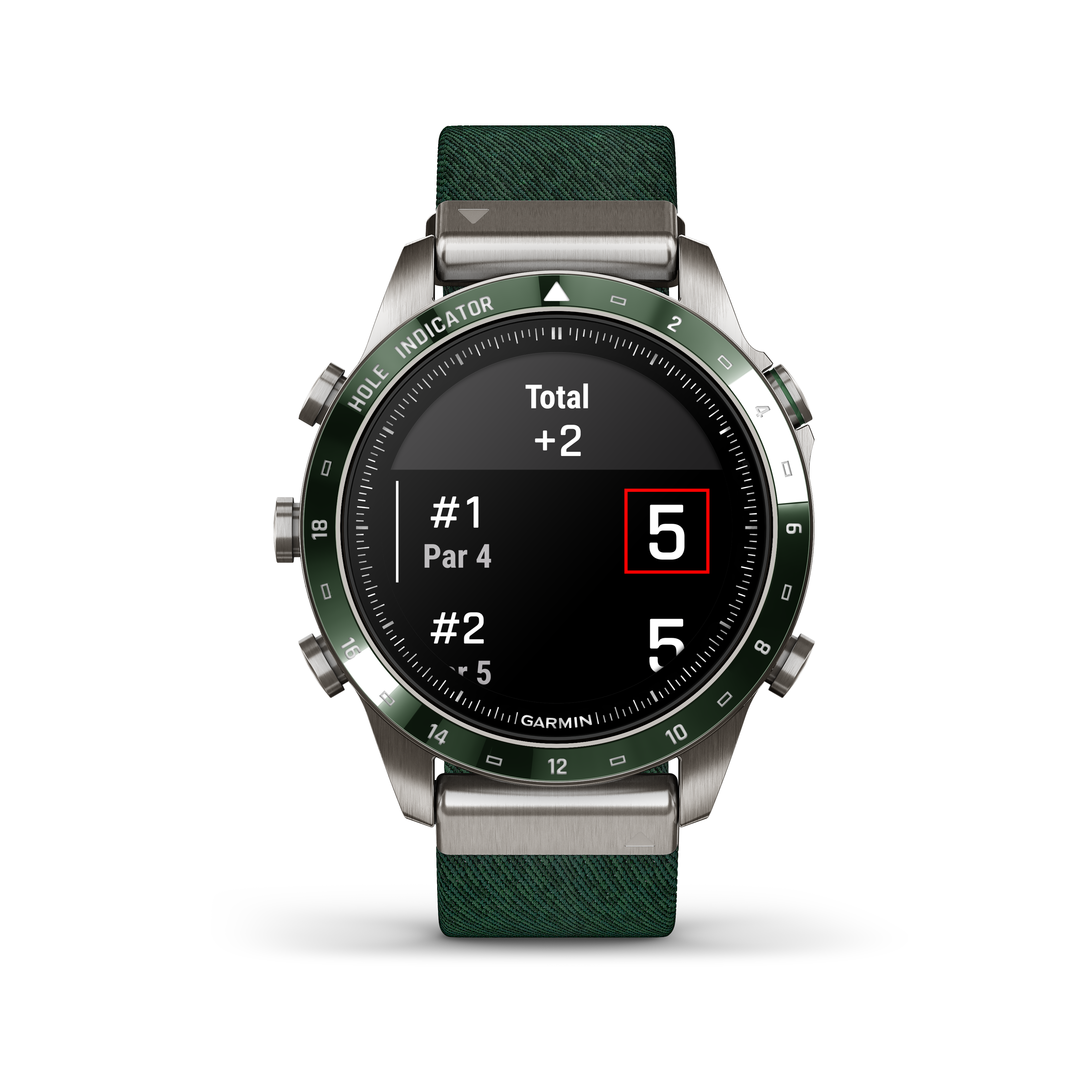 Garmin MARQ Golfer (Gen 2) – 46 mm Titanium, AMOLED Touchscreen, Luxury Golf Watch