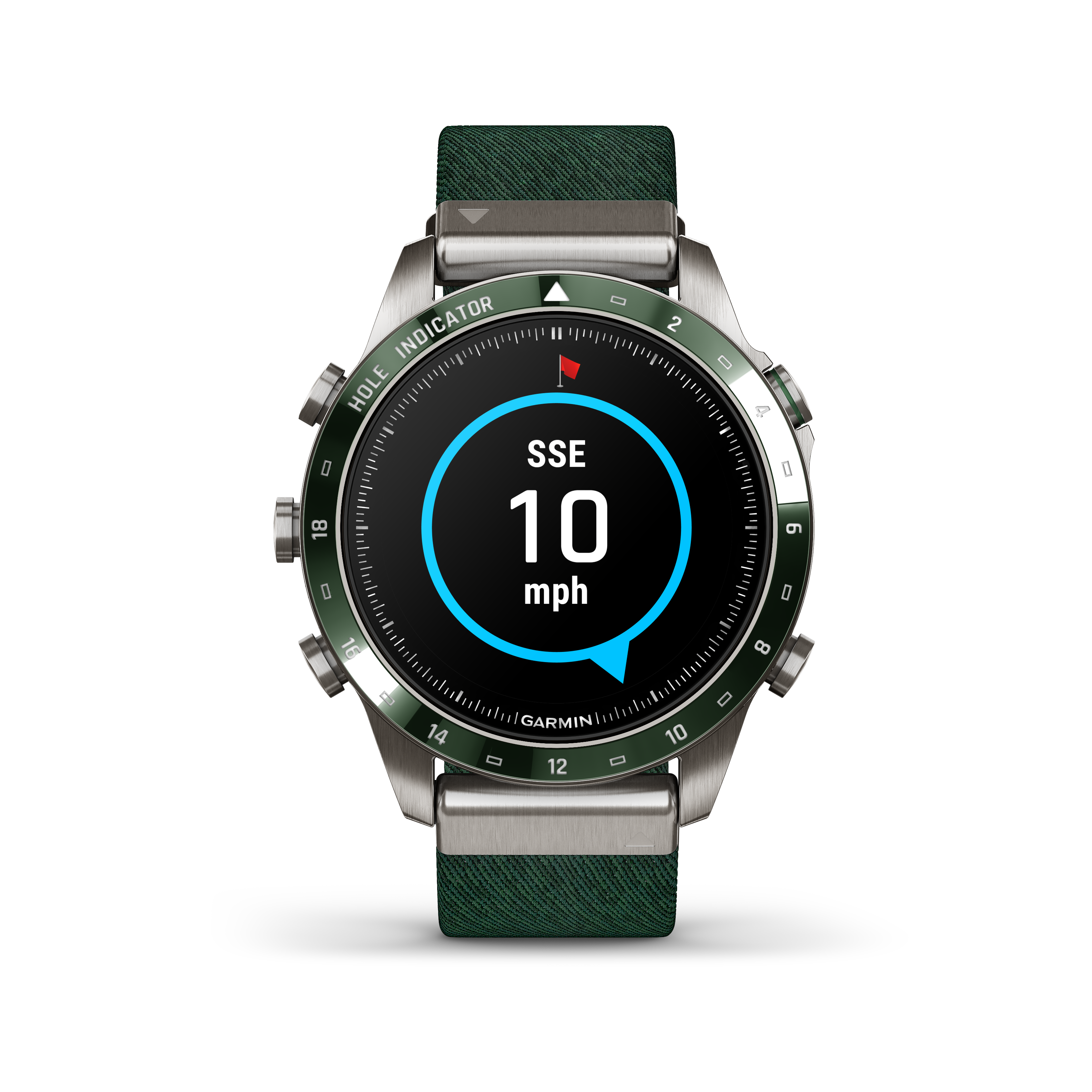 Garmin MARQ Golfer (Gen 2) – 46 mm Titanium, AMOLED Touchscreen, Luxury Golf Watch