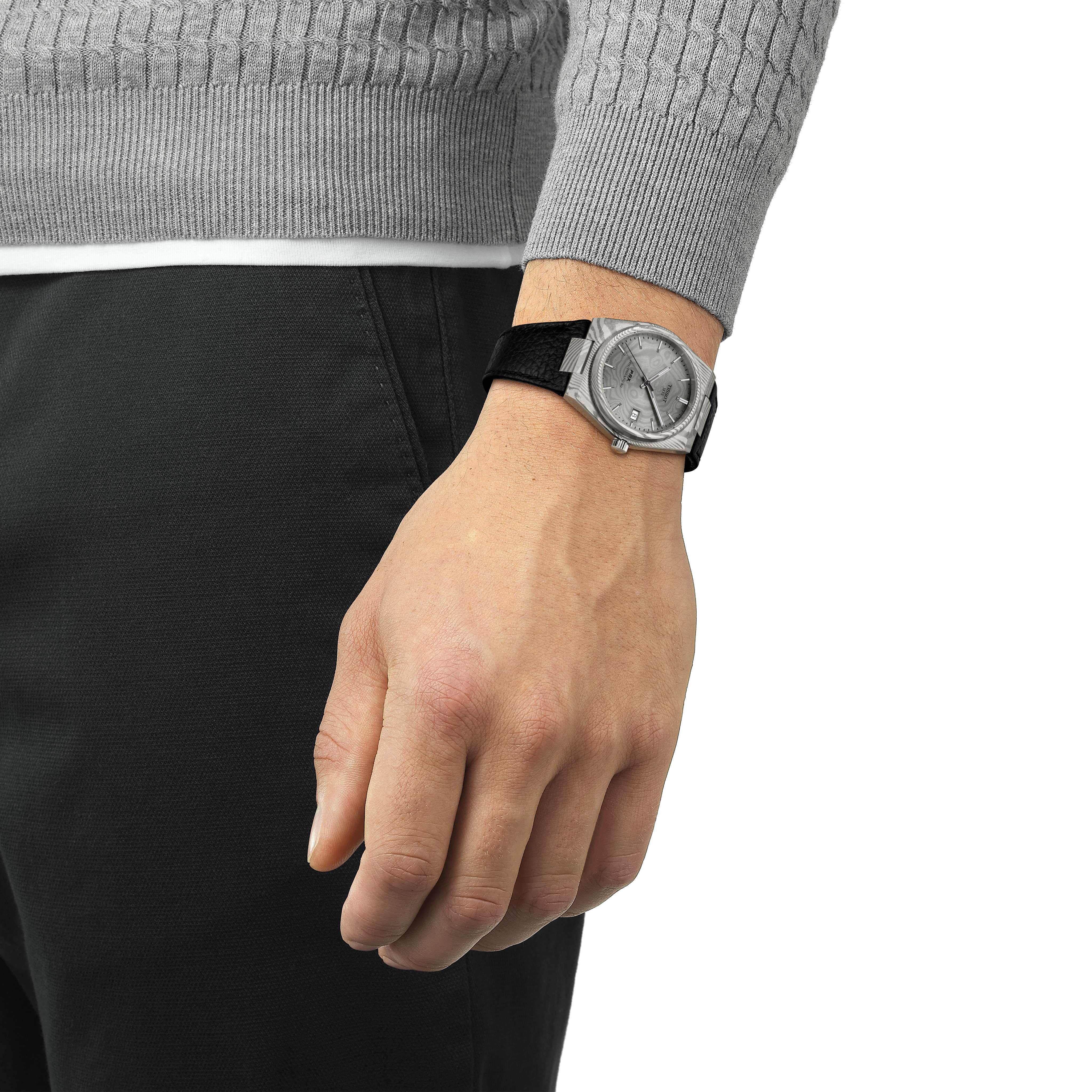 Tissot PRX Powermatic 80 Damascus Steel 38mm