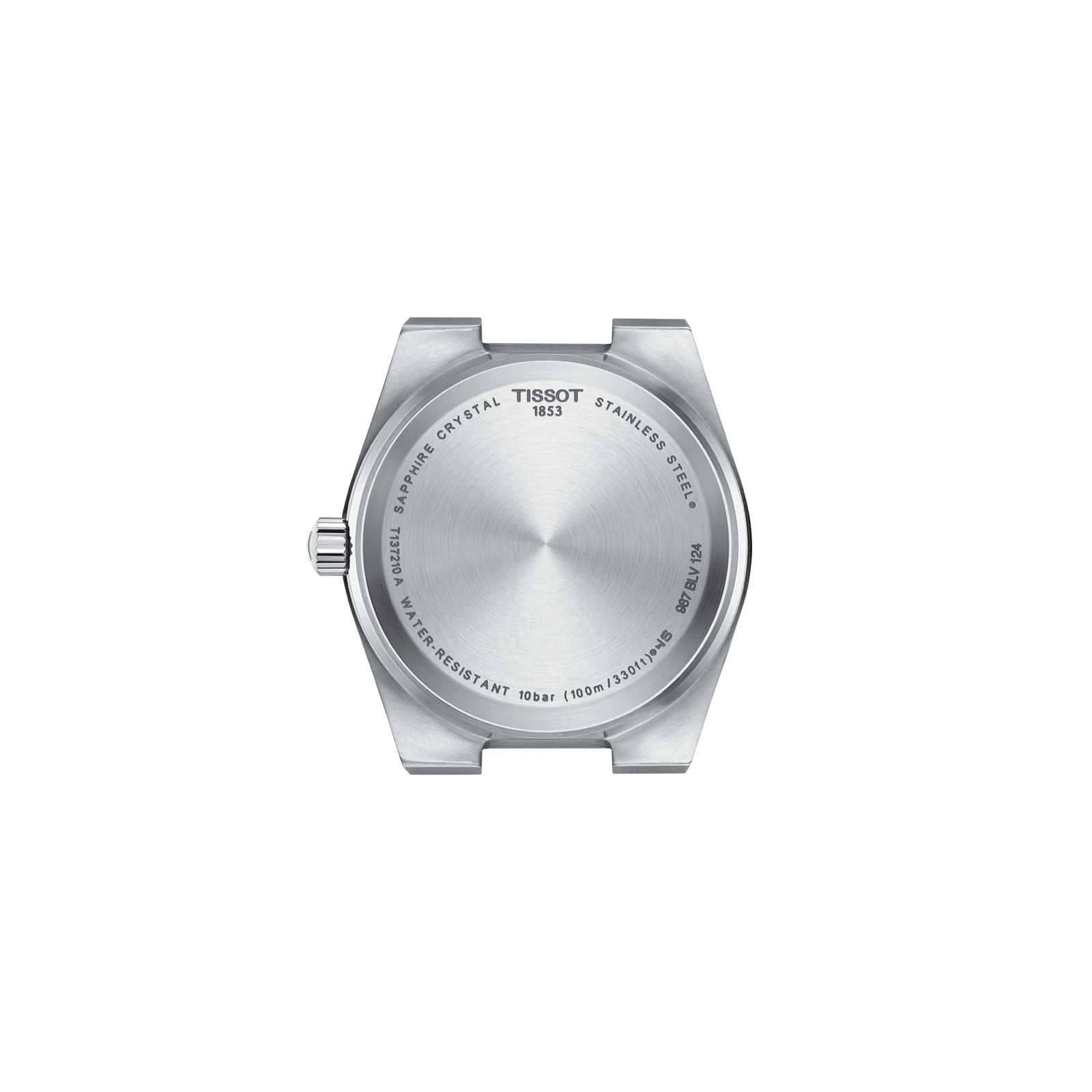 Tissot PRX T1372101133100 dial close-up - 35mm pink dial