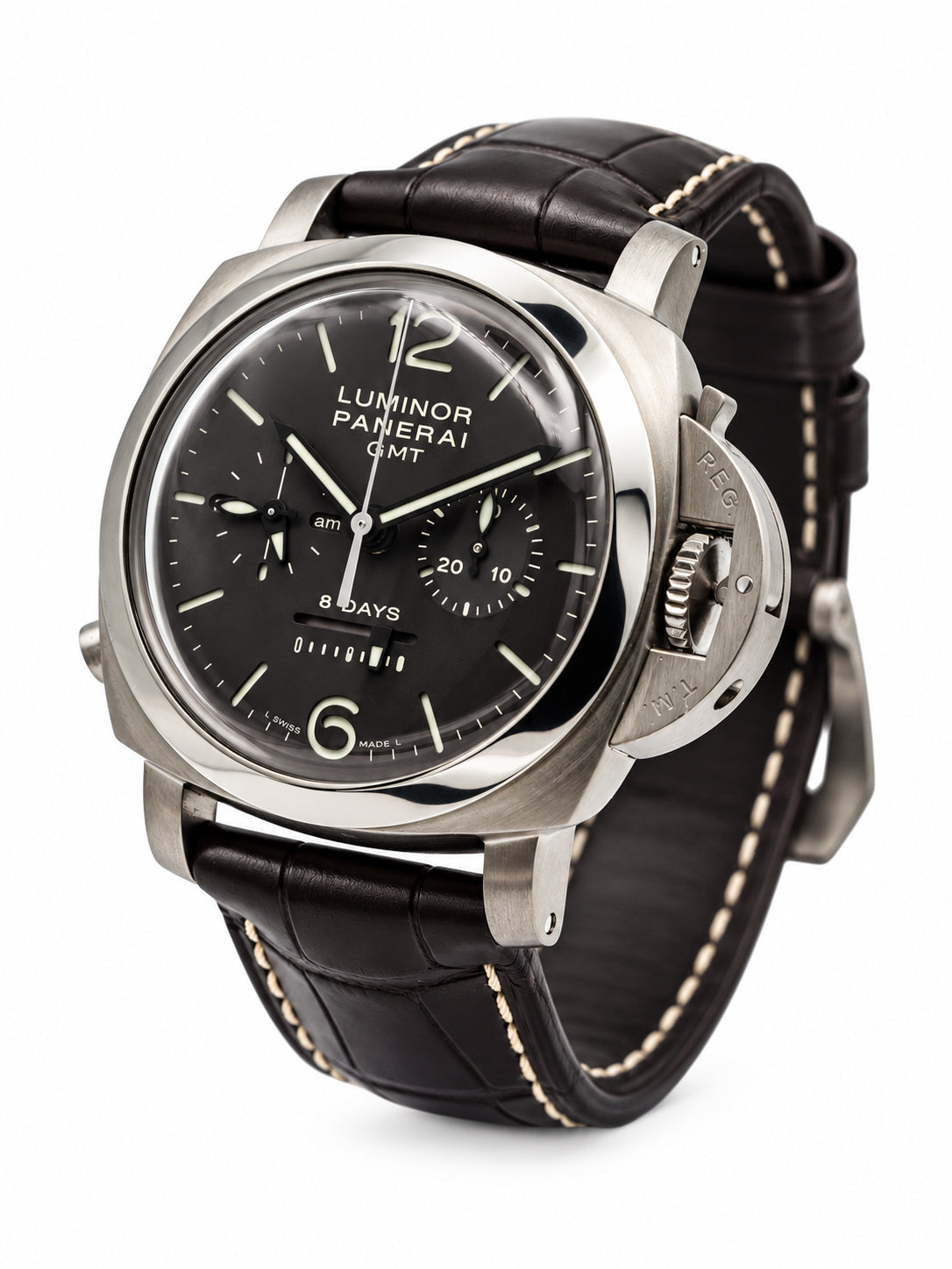 Panerai Luminor 1950 8 Days Chrono Monopulsante GMT