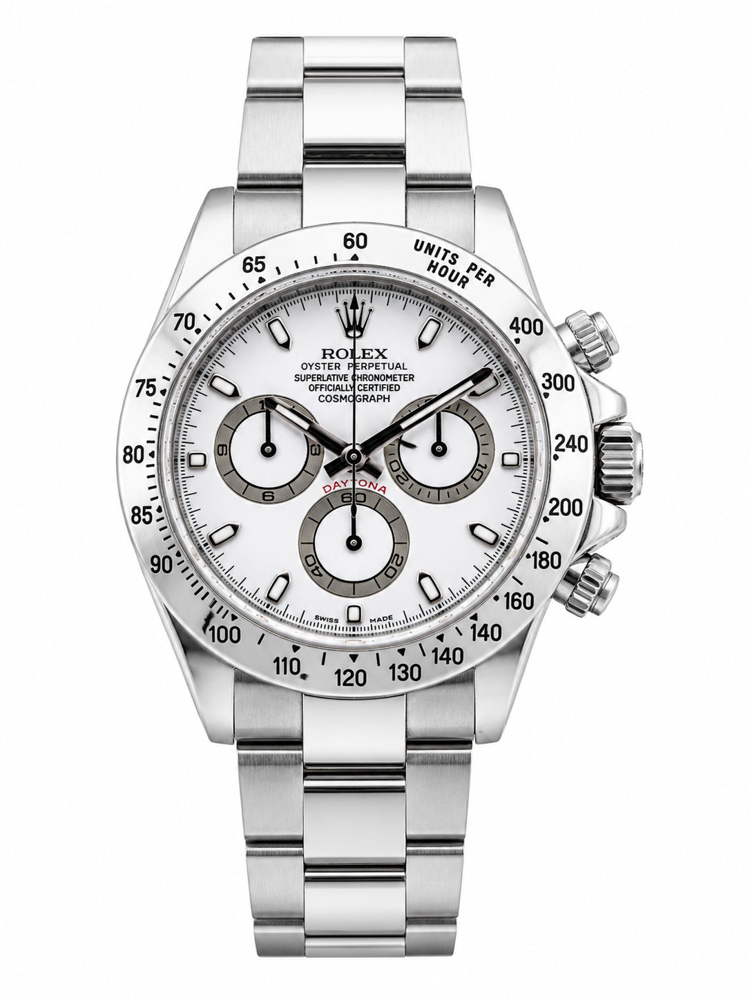 2008 - Rolex Daytona 116520 - White dial - full set box and papers