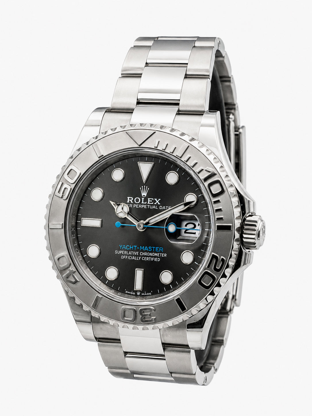 Rolex Yacht-Master 40 Rhodium