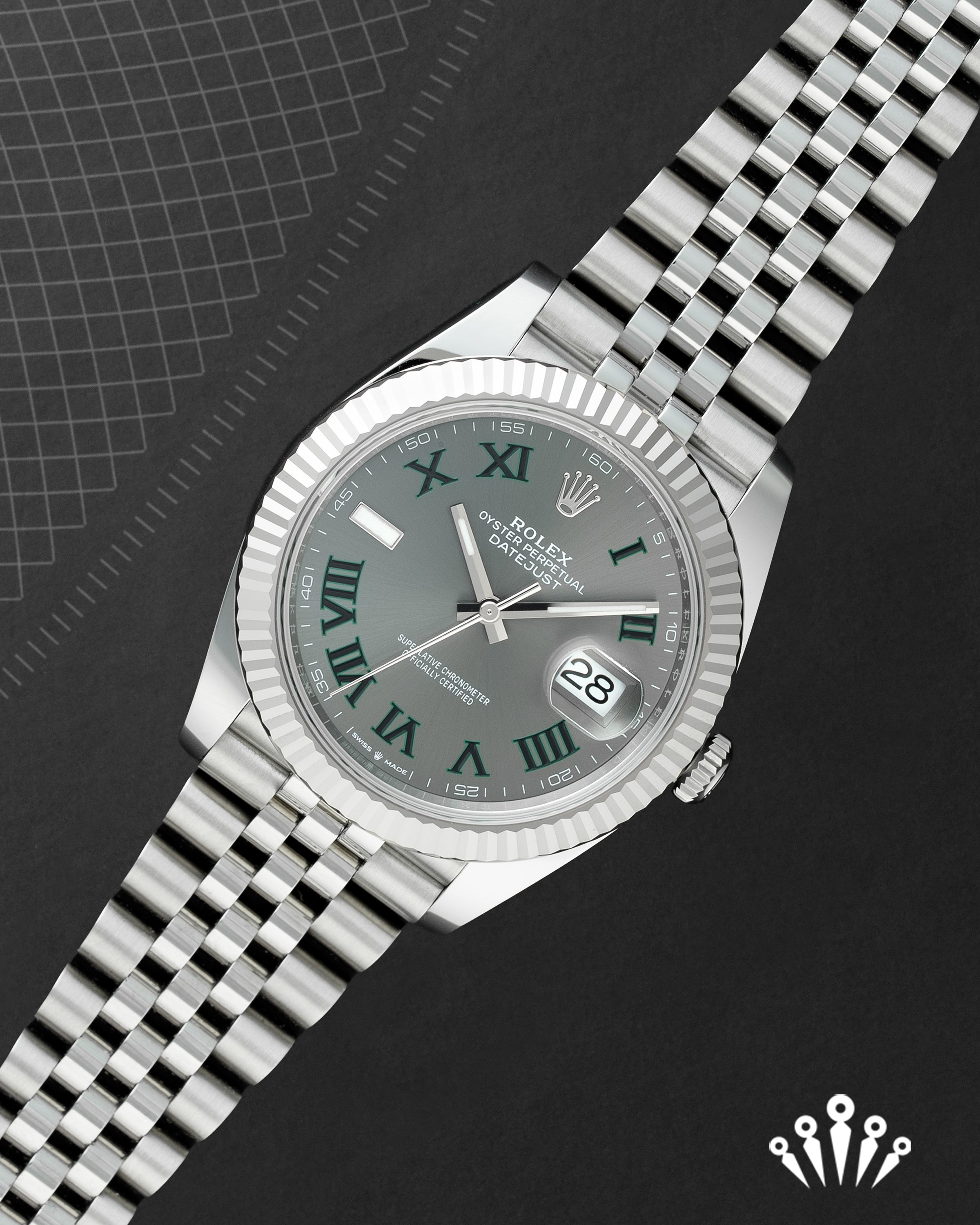 Rolex Datejust 41 - Wimbeldon Dial Jubilee Bracelet