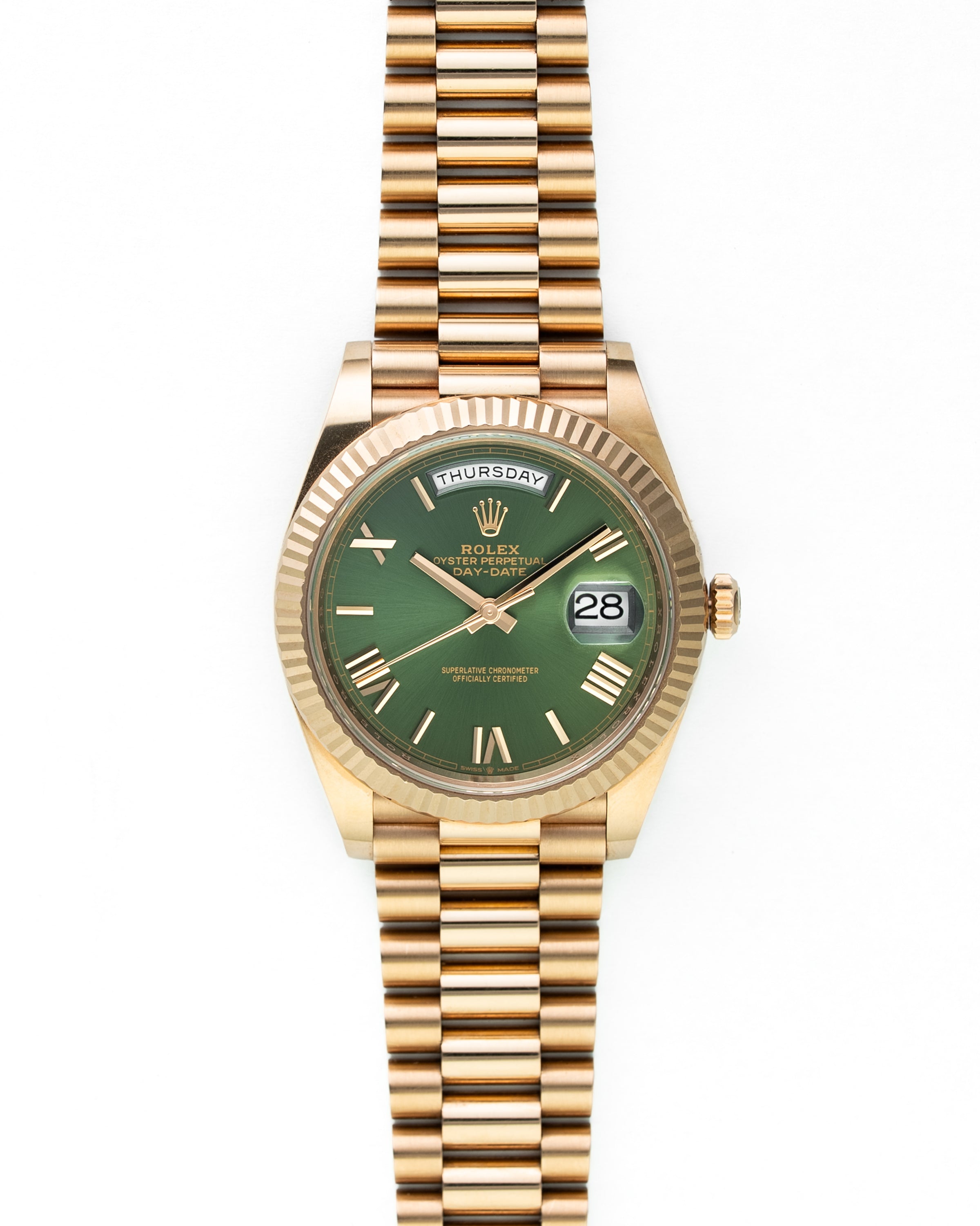 Rolex Day-Date 40 Everose Gold 228235