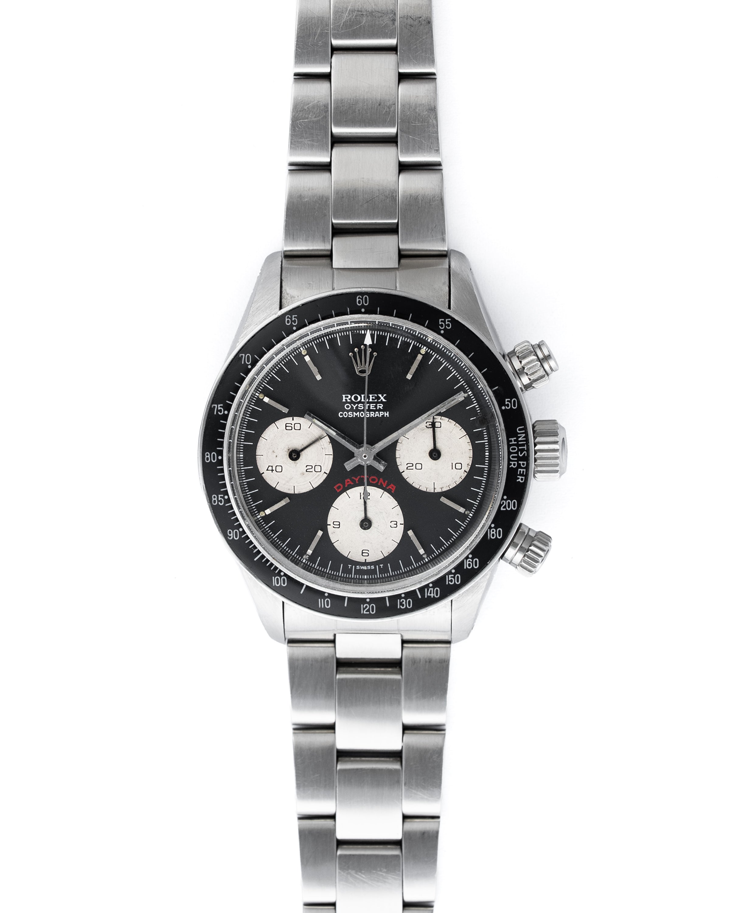 Rolex Daytona 6263 'Big Red' – 1964 Vintage Chronograph, Stainless Steel