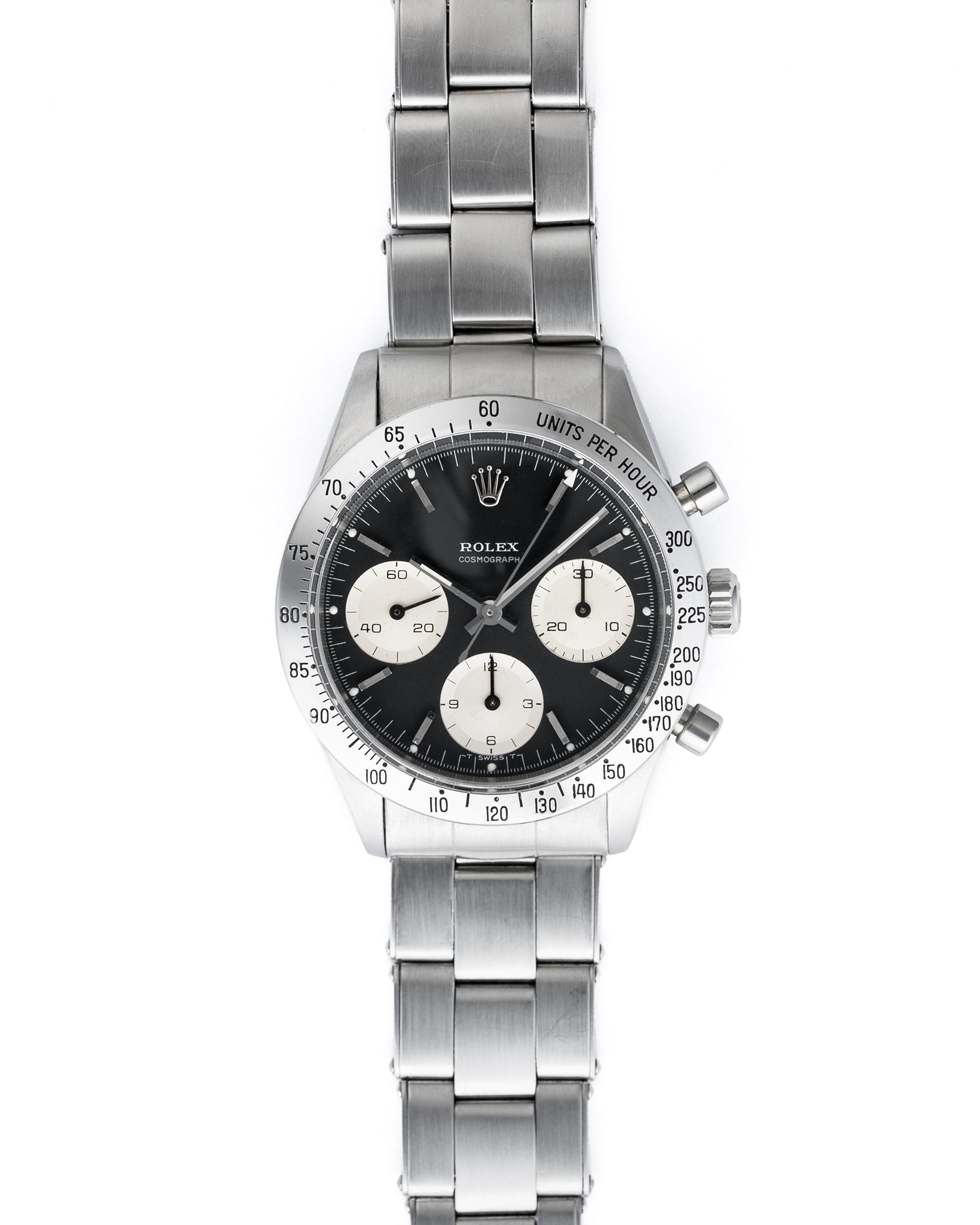 Rolex Daytona 6265 'Tropical Red' – Circa 1960 Vintage Chronograph, Stainless Steel