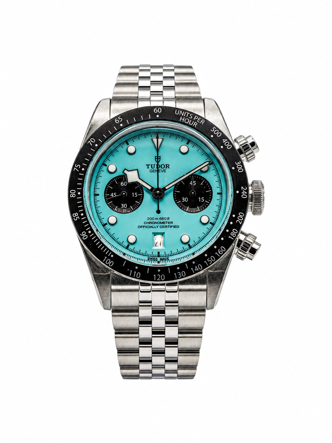 Tudor Black Bay Chrono Flamingo Blue