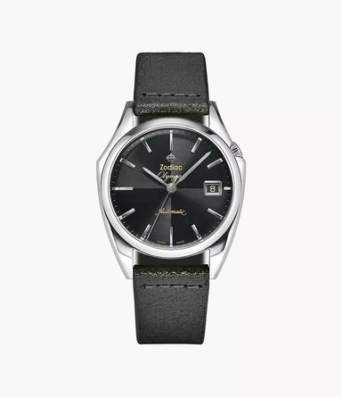 Zodiac Z09700 - Dress Olympos Automatic Leather Watch