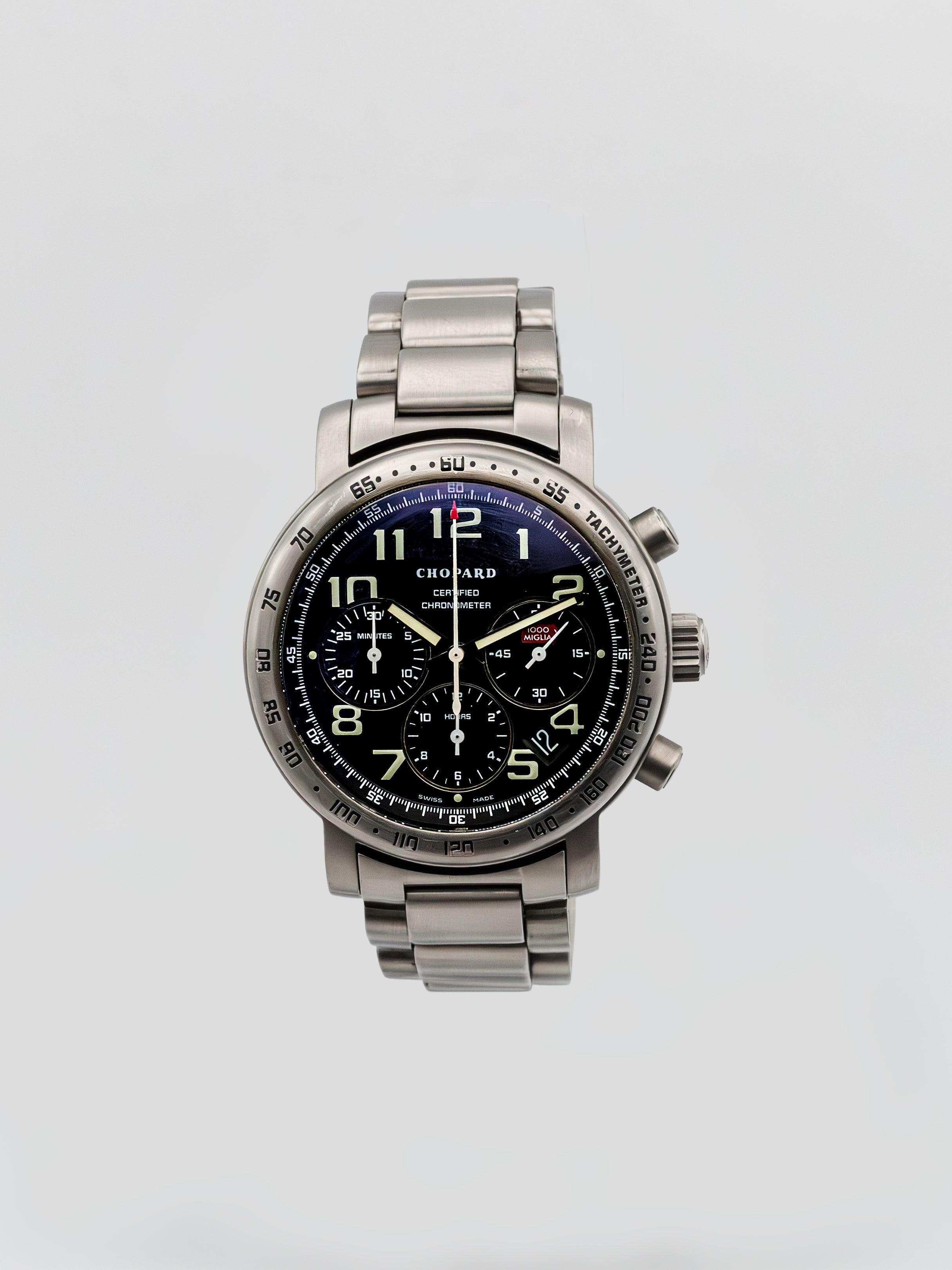 Chopard Mille Miglia front view - preowned luxury watch