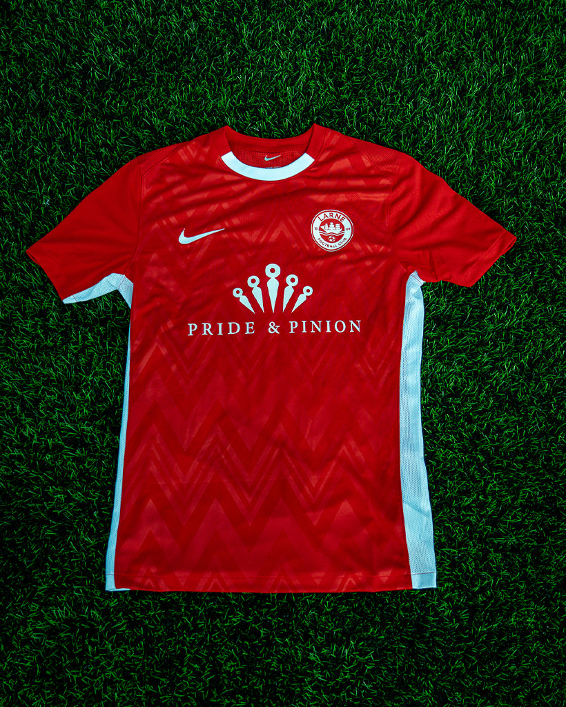 LARNE FC 24/25 OFFICIAL NIKE REPLICA HOME SHIRT