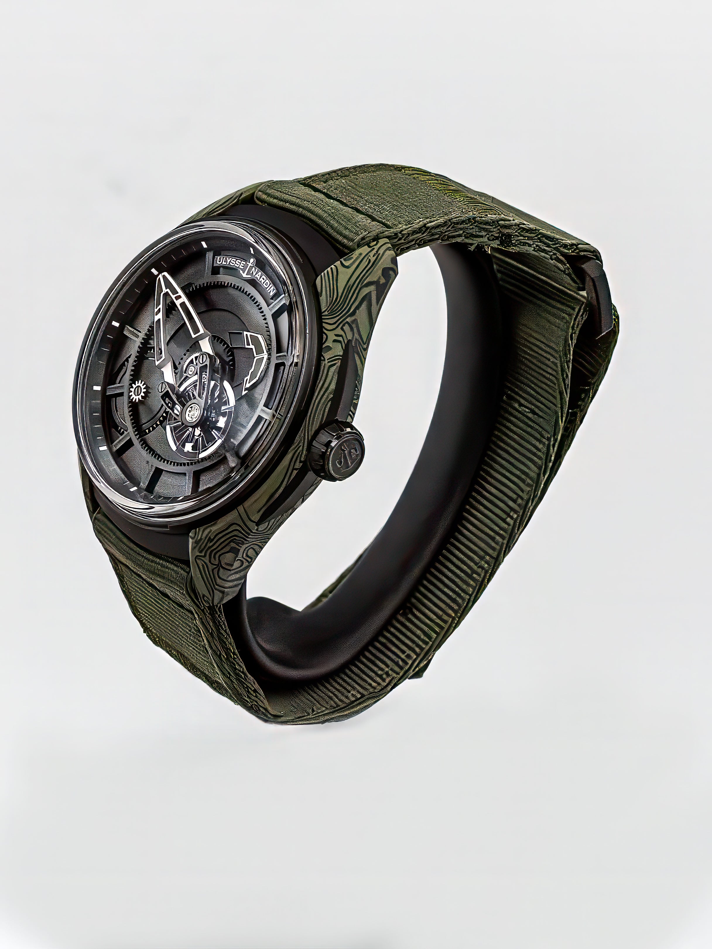 Ulysse Nardin Freak X dial close-up - preowned luxury watch