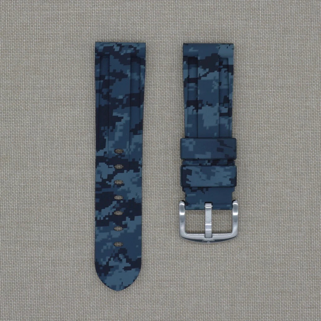 Tempomat- 24mm Digital Camo Rubber Strap