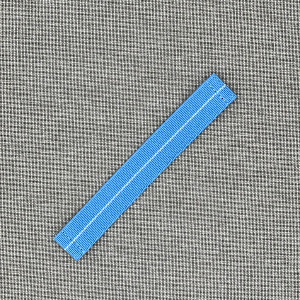 Tempomat- Blue-White Elastic loop