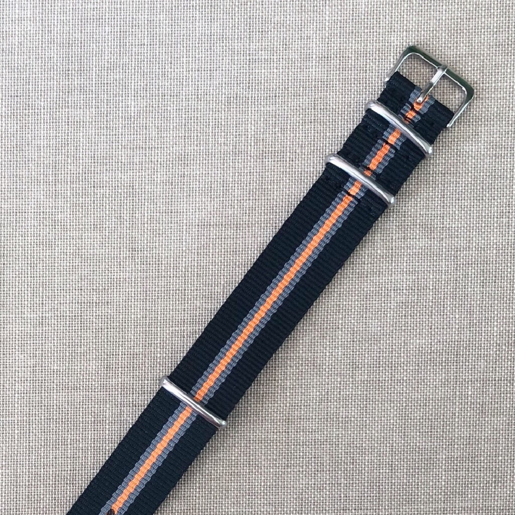 Tempomat- Black Grey-Orange Nato