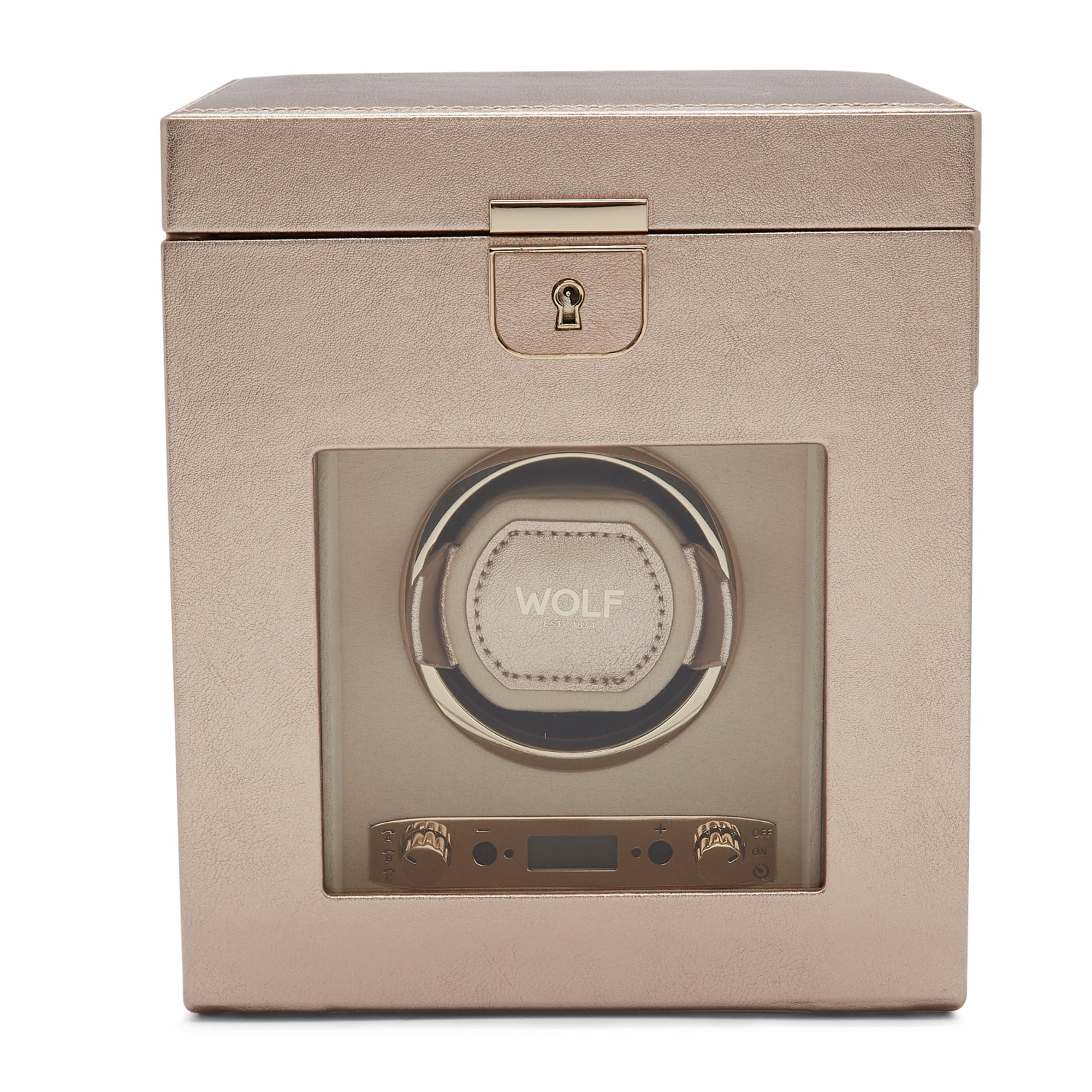 Palermo Single Watch Winder with Storage