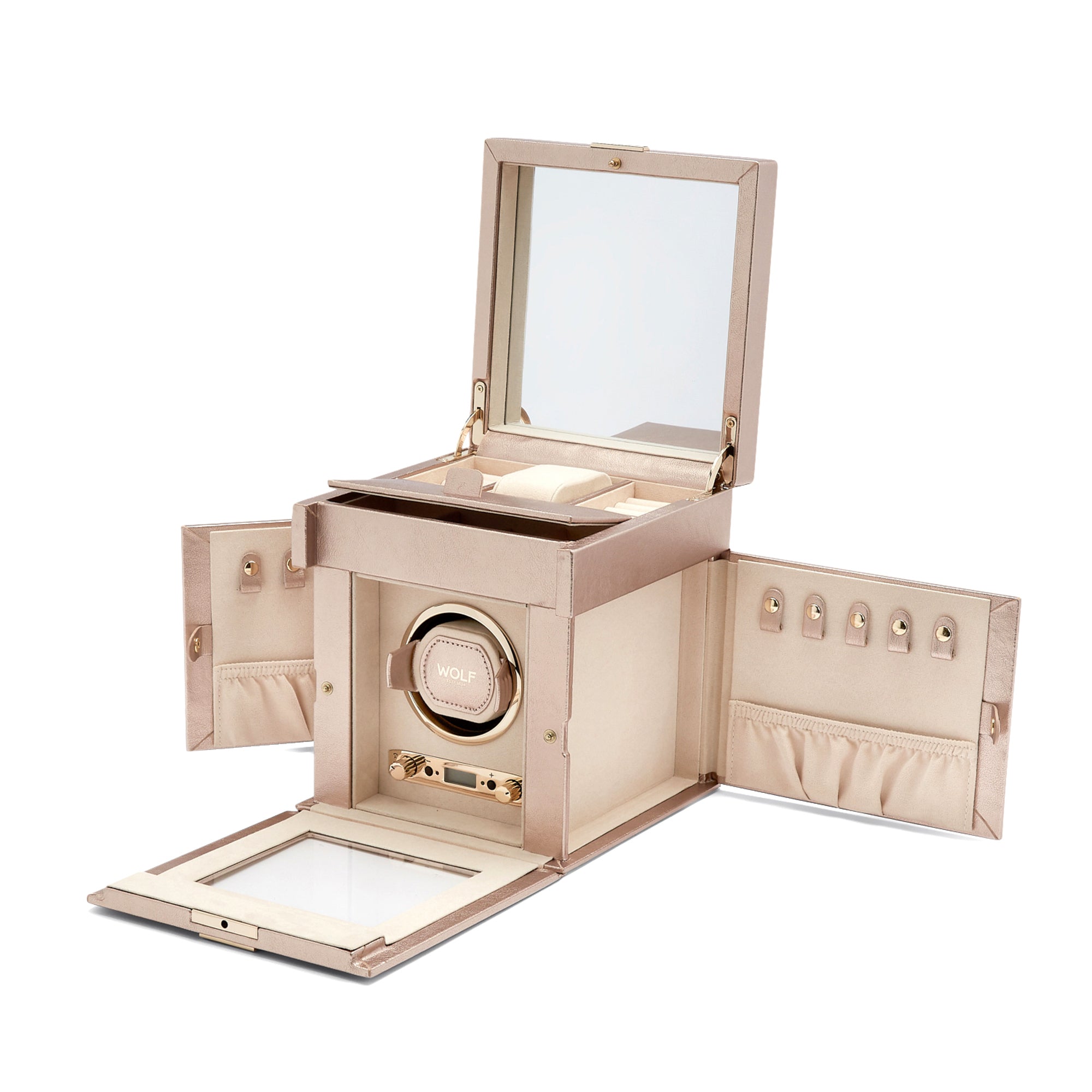 Palermo Single Watch Winder with Storage