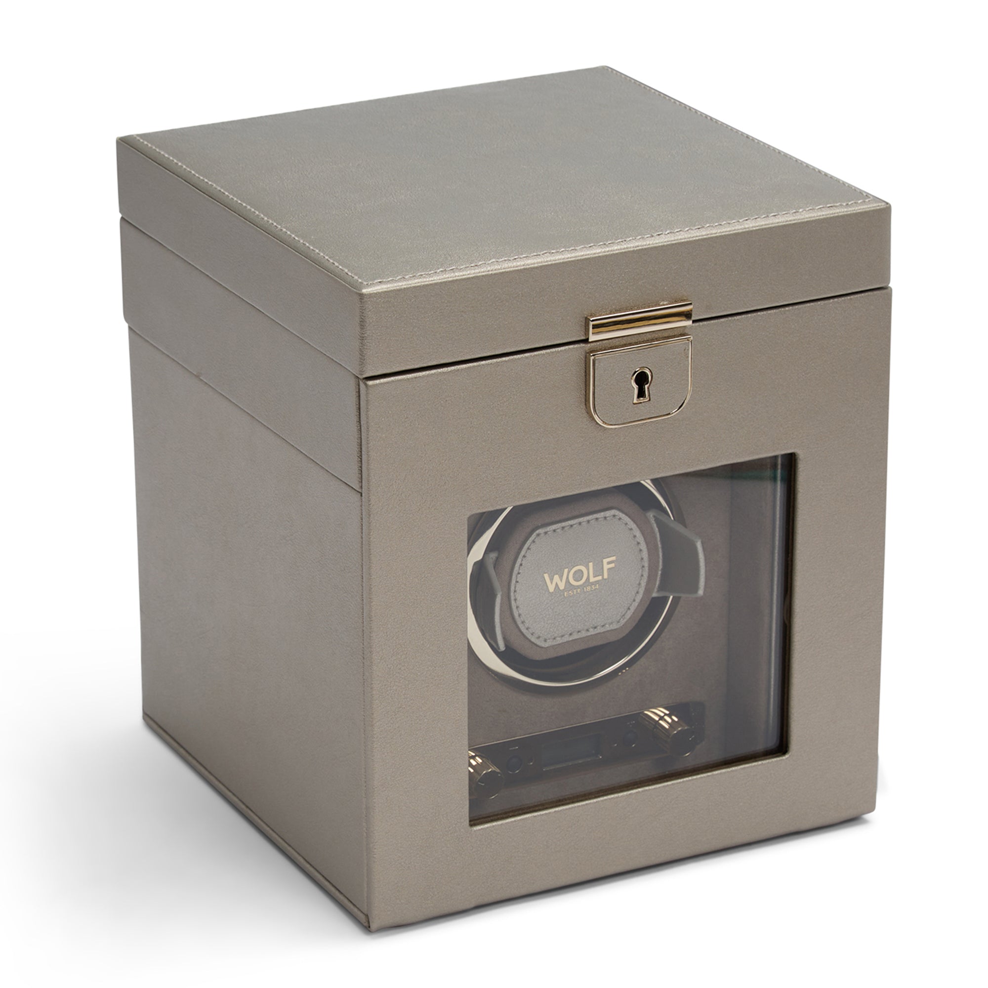 Palermo Single Watch Winder with Storage