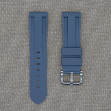 Tempomat- 24mm Grey Rubber Strap