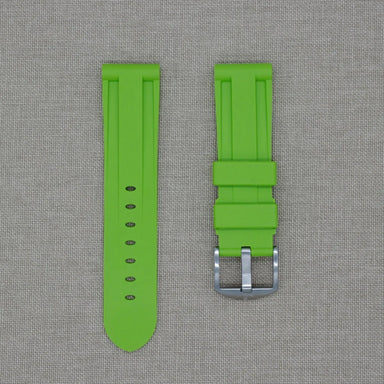 Tempomat- 24mm Lime Rubber Strap