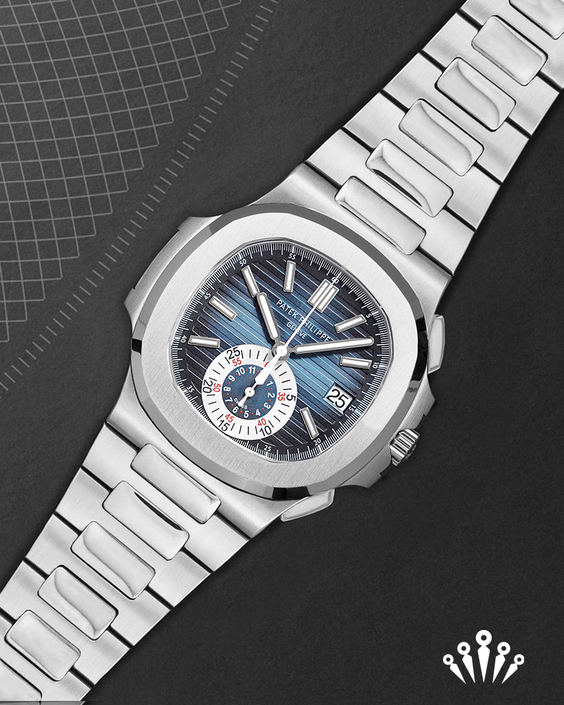 Patek Philippe Nautilus 5980 Blue Pride & Pinion Luxury Watch Dealers