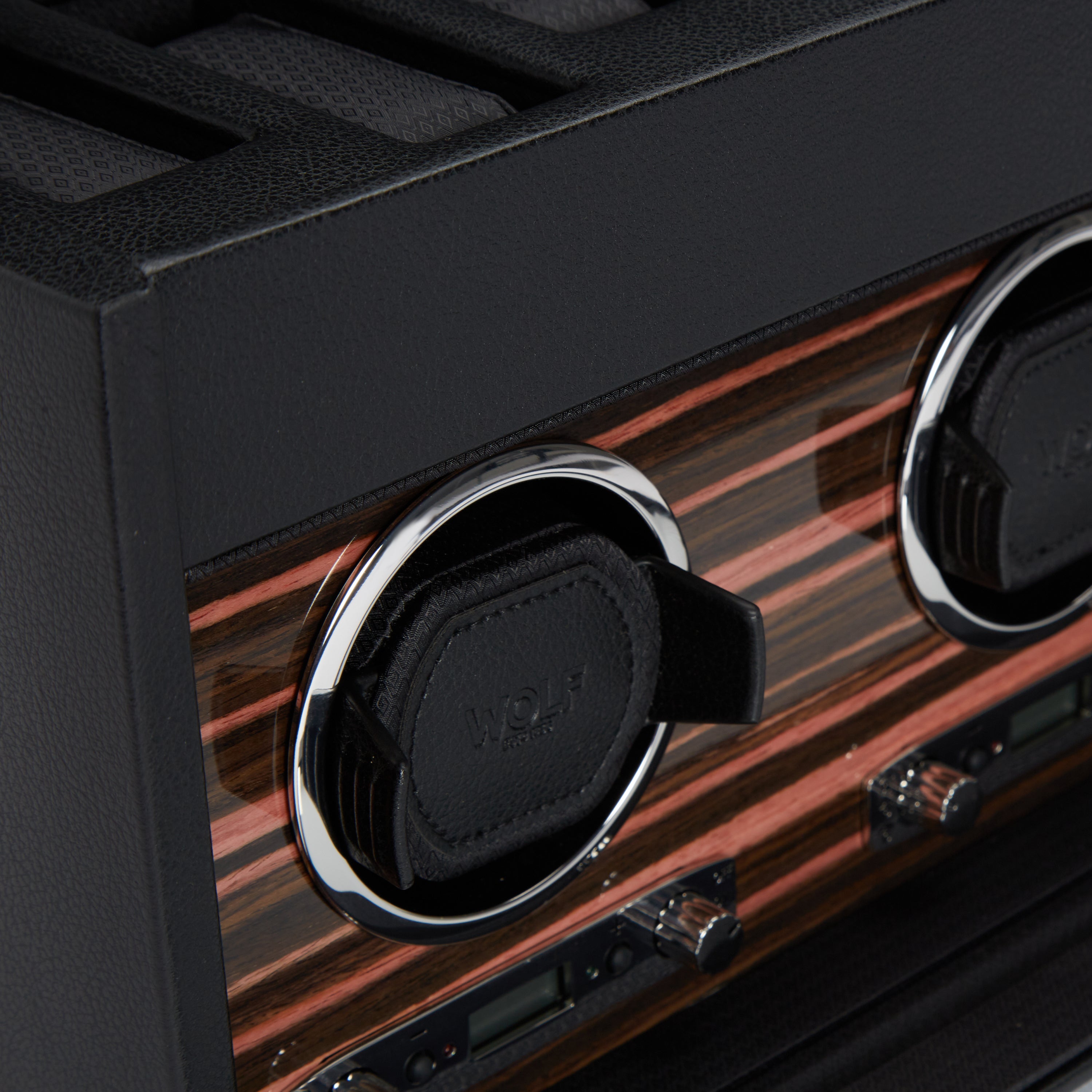 Roadster Triple Watch Winder with Storage