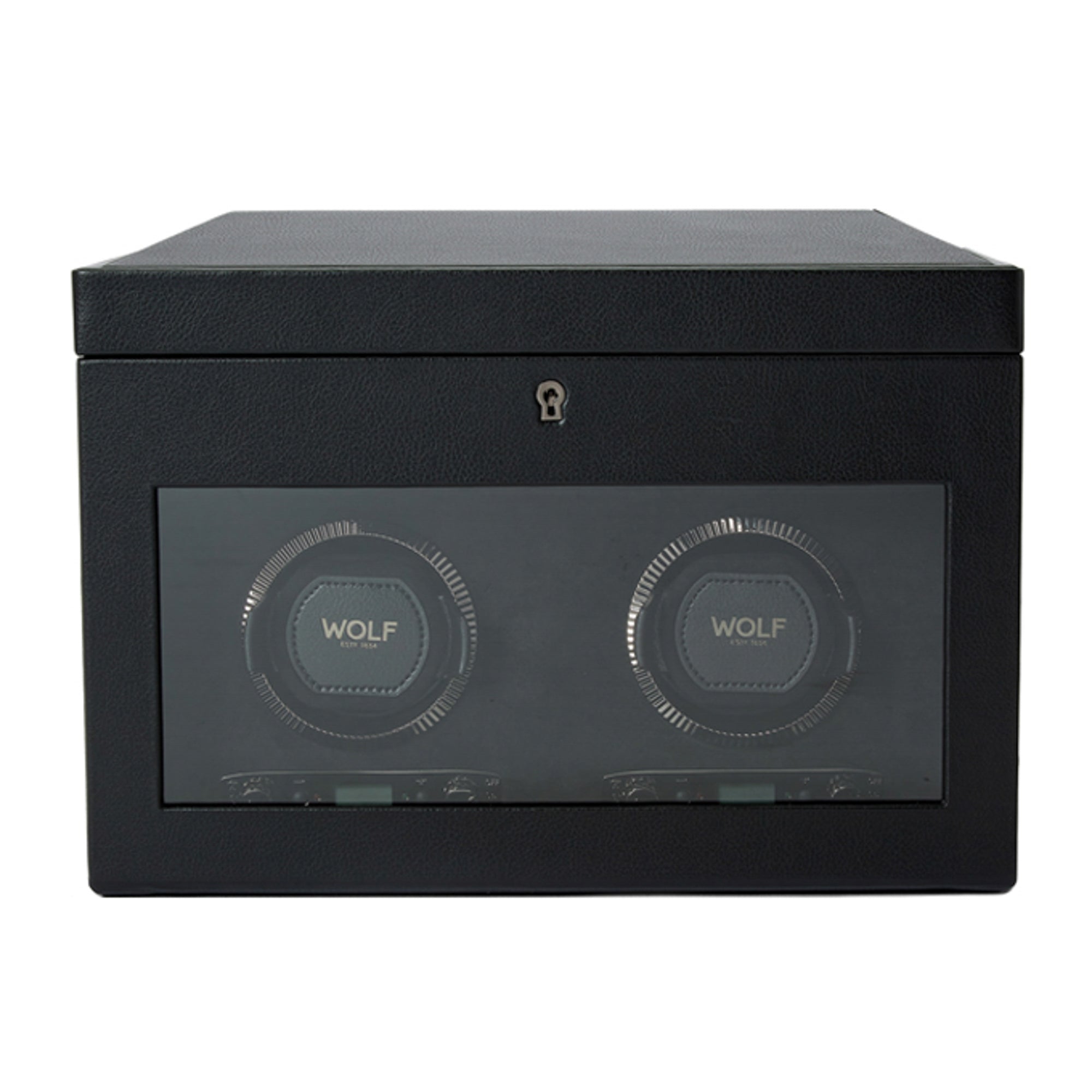 British Racing Double Watch Winder with Storage