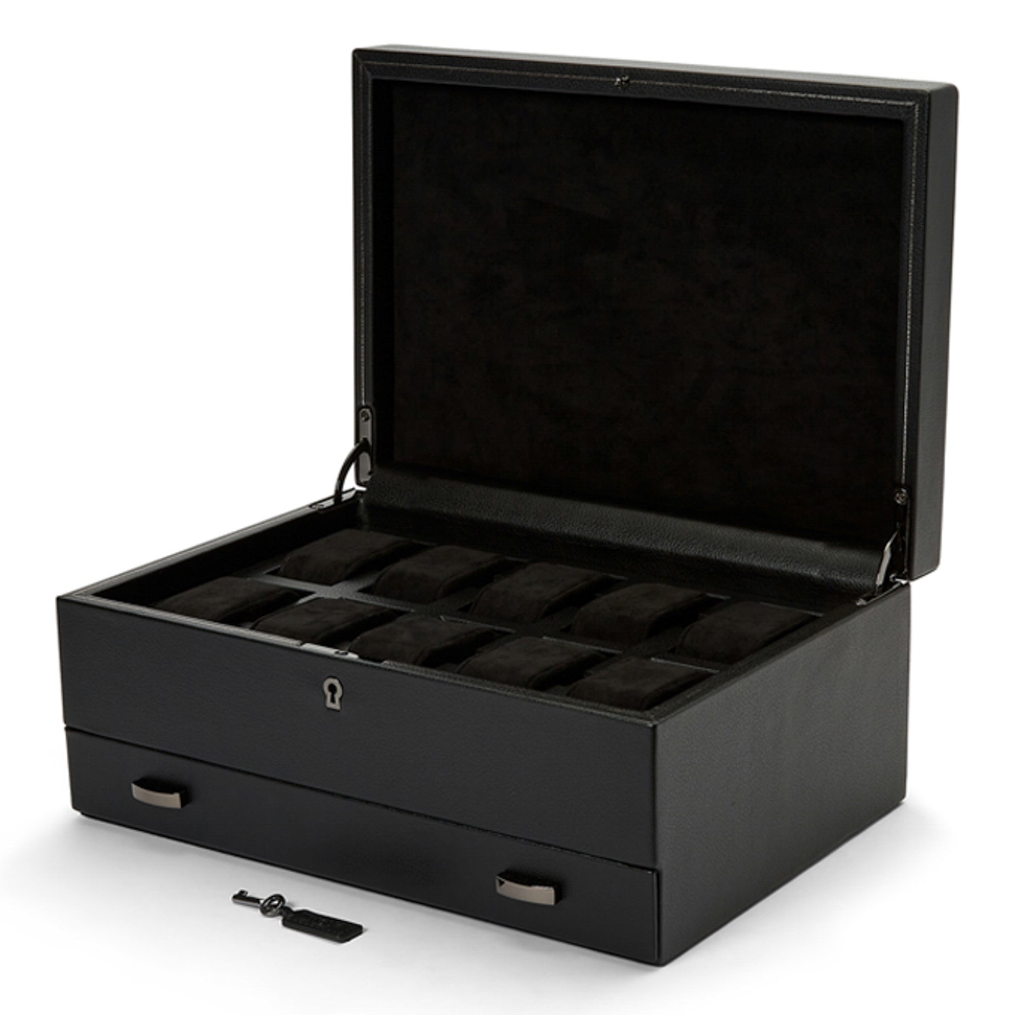 British Racing 10 Piece Watch Box with Drawer