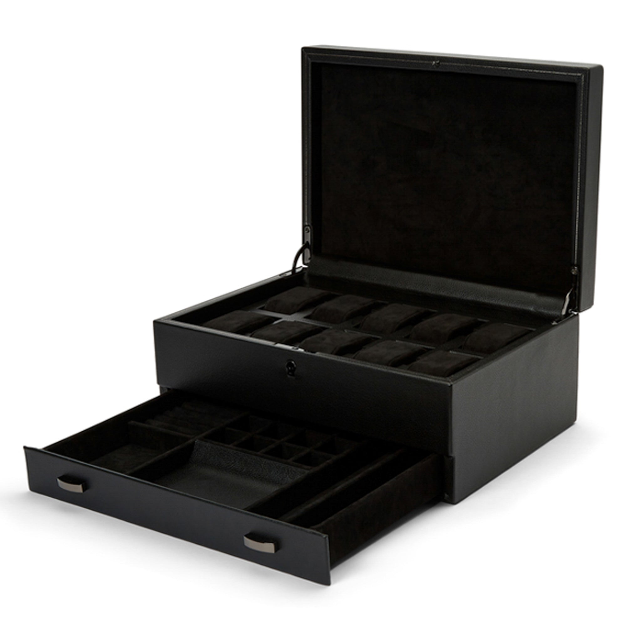 British Racing 10 Piece Watch Box with Drawer