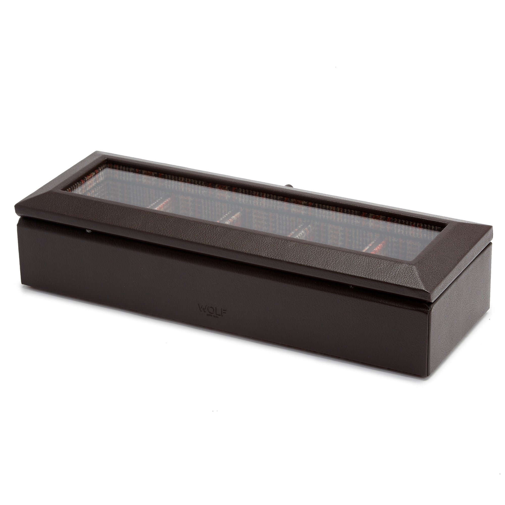 WOLF x WM Brown 5 Piece Watch Box