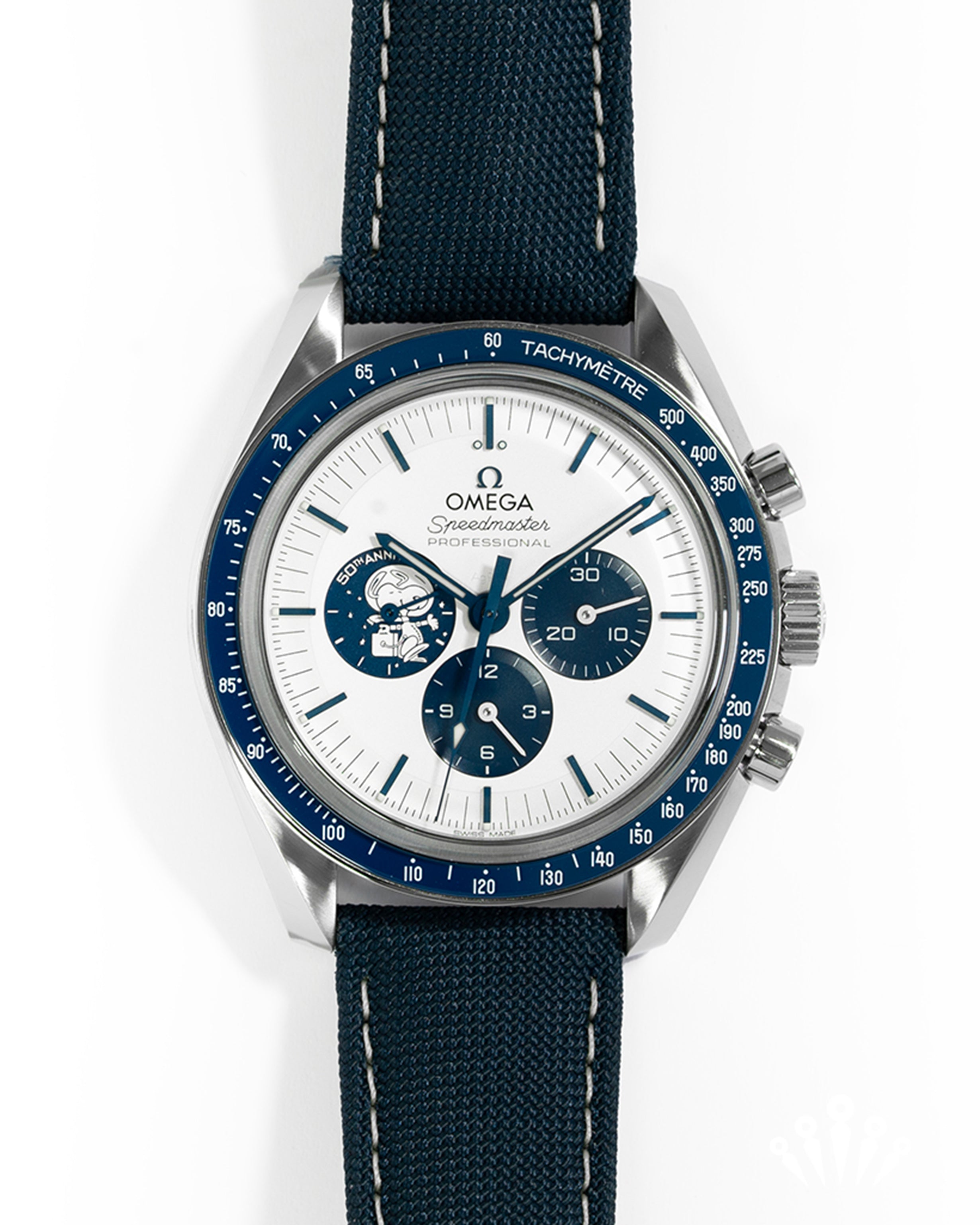 Omega Speedmaster Silver Snoopy Award 50th Anniversary