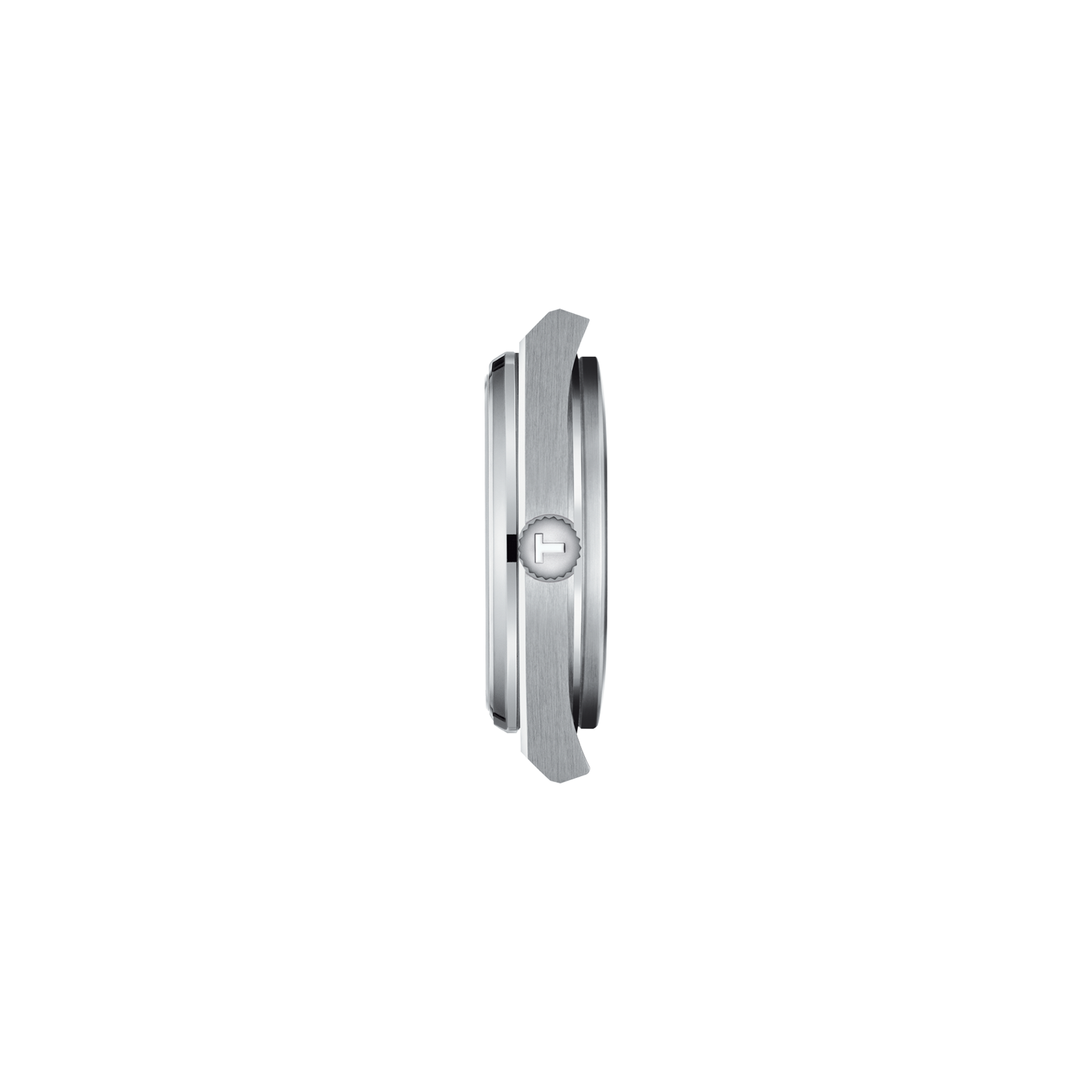 Tissot PRX T1372071135100 dial close-up - 35mm ice blue, waffle texture dial
