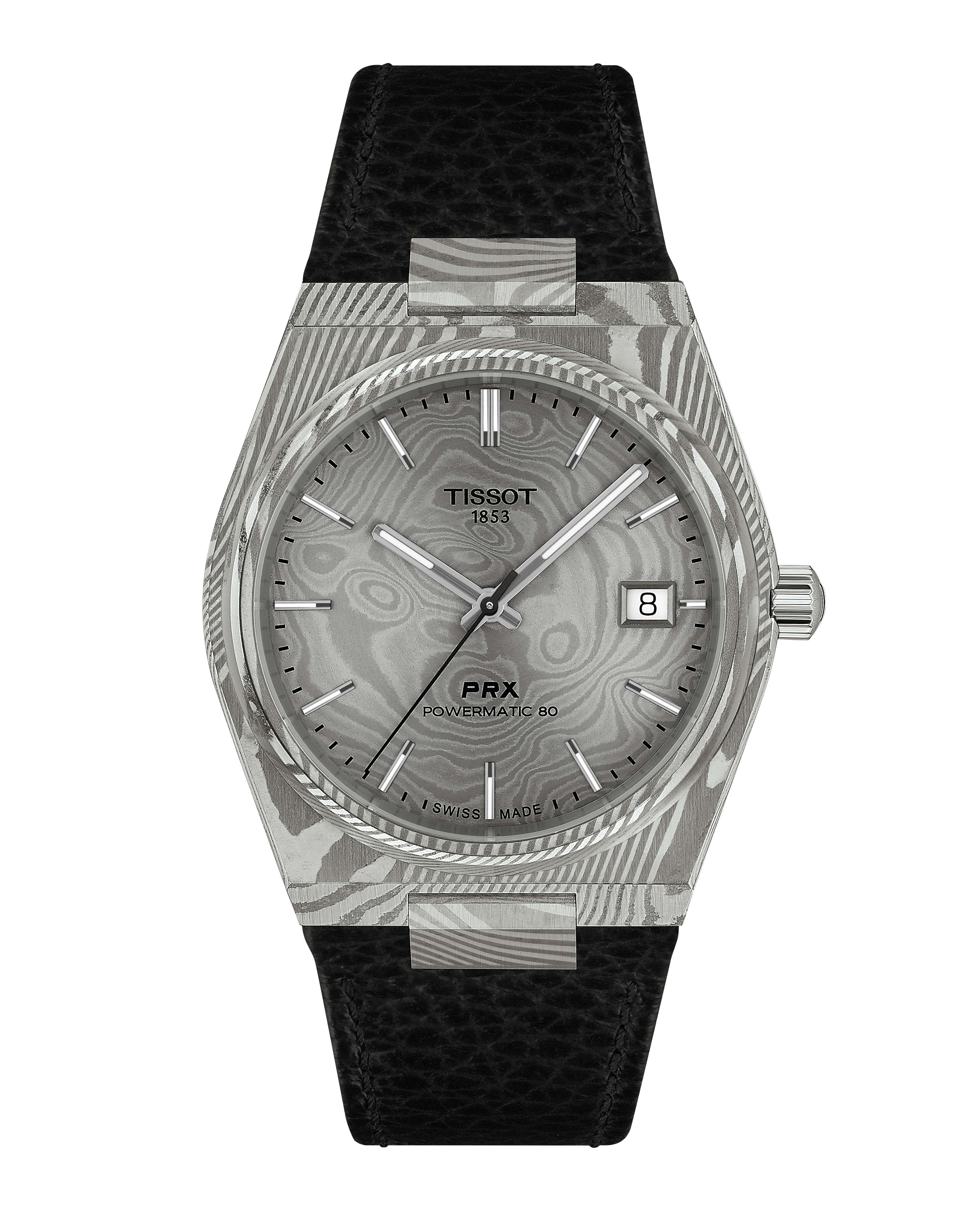 Tissot PRX Powermatic 80 Damascus Steel 38mm