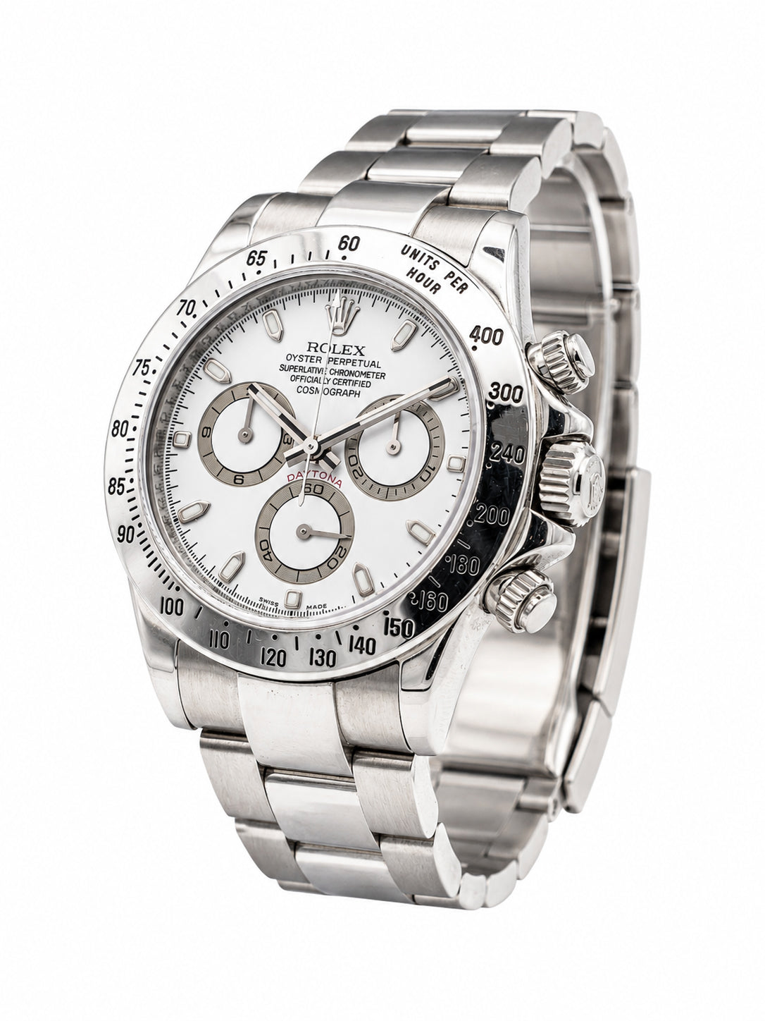 2008 - Rolex Daytona 116520 - White dial - full set box and papers