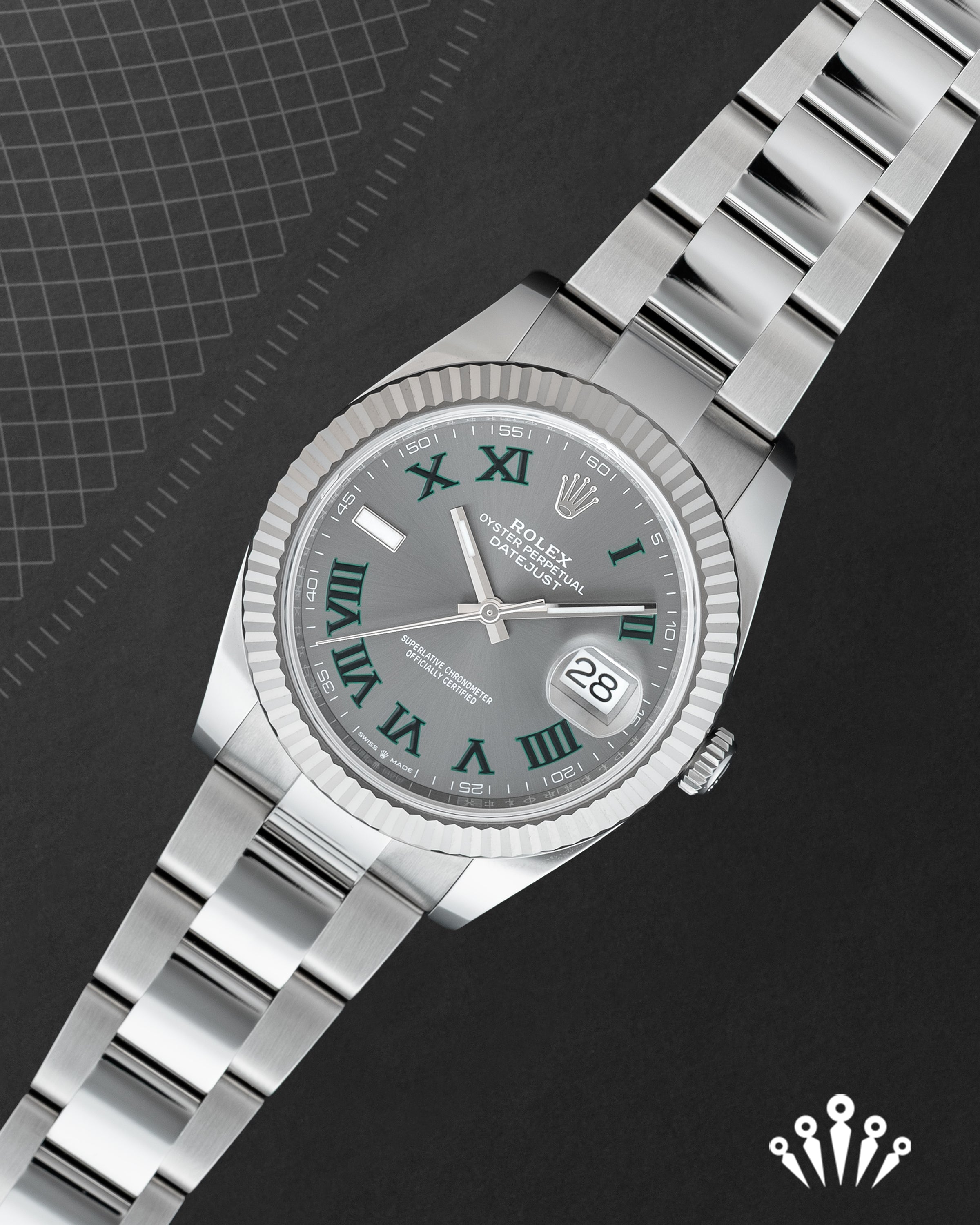 Rolex Datejust 41 126334 – Wimbledon Dial
